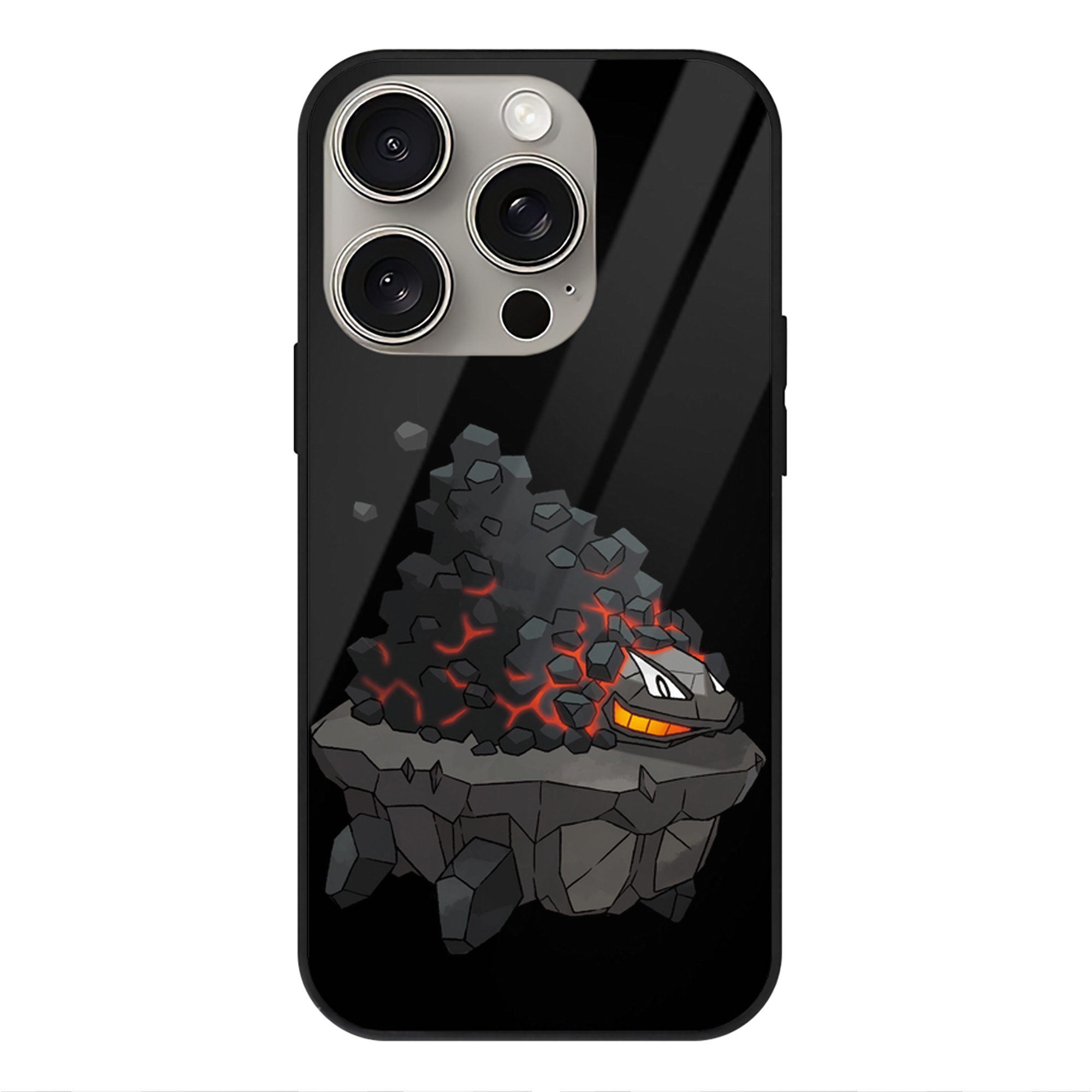 （画像用） ポケットモンスター Pokémon 【iPhone15Pro対応】スマホケース 耐衝撃＆黄変防止 背面ガラス