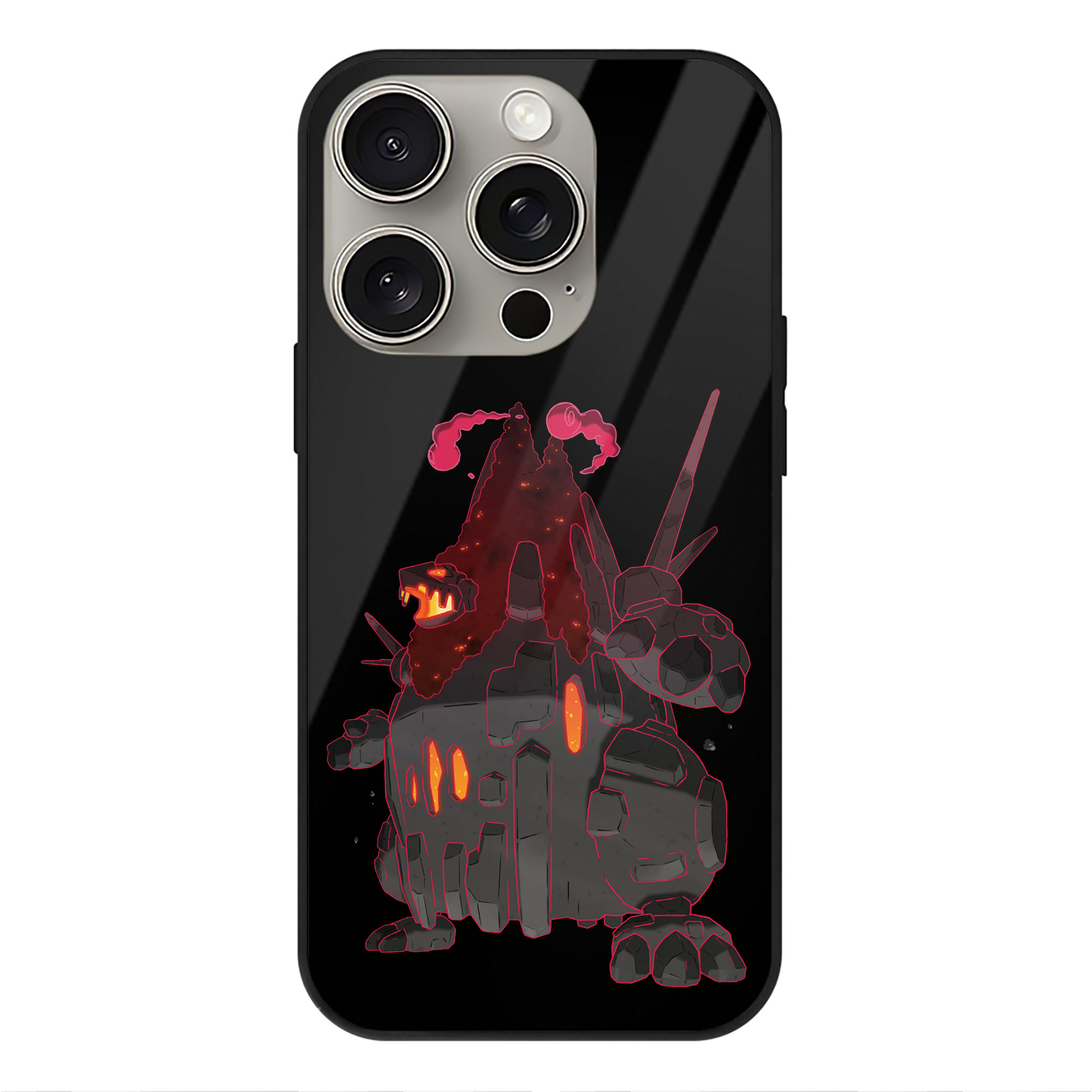 （画像用） ポケットモンスター Pokémon 【iPhone15Pro対応】スマホケース 耐衝撃＆黄変防止 背面ガラス