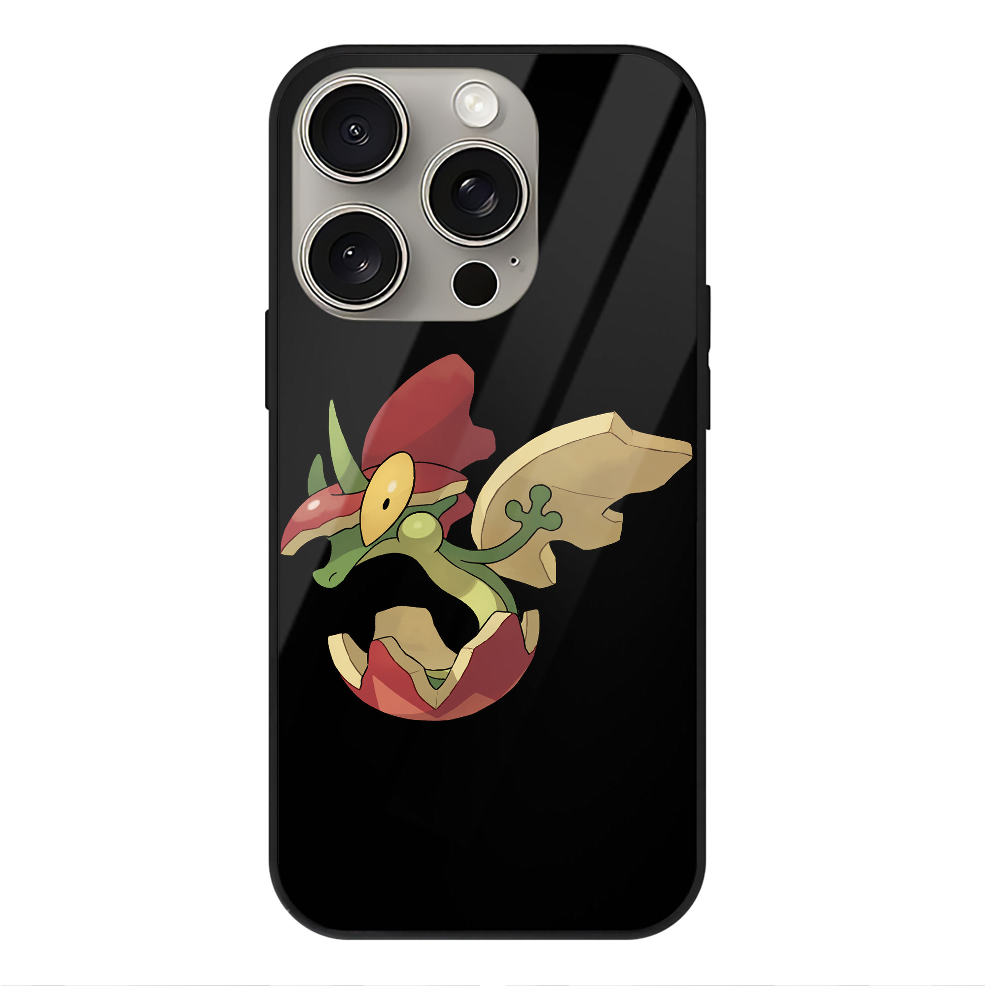 （画像用） ポケットモンスター Pokémon 【iPhone15Pro対応】スマホケース 耐衝撃＆黄変防止 背面ガラス