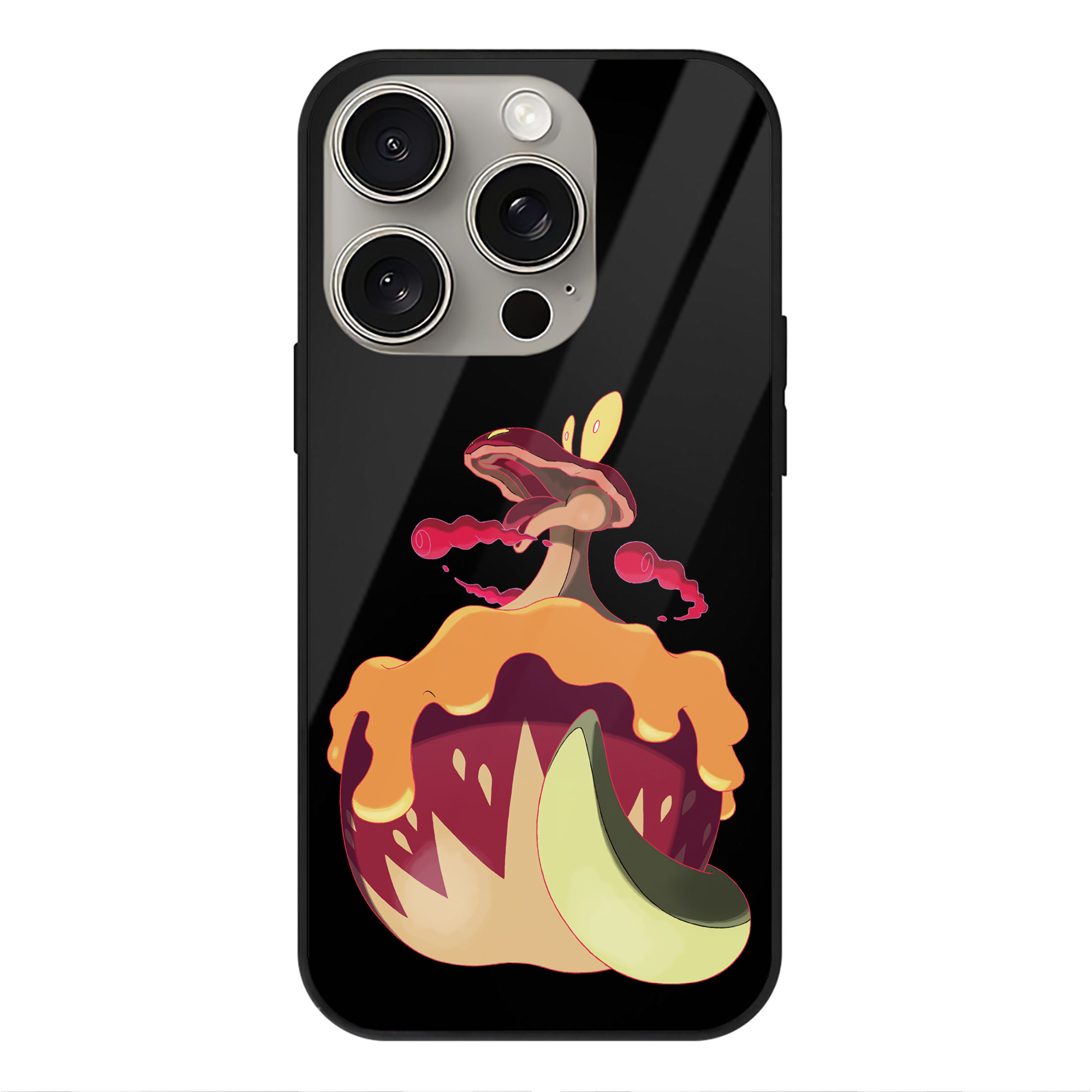 （画像用） ポケットモンスター Pokémon 【iPhone15Pro対応】スマホケース 耐衝撃＆黄変防止 背面ガラス