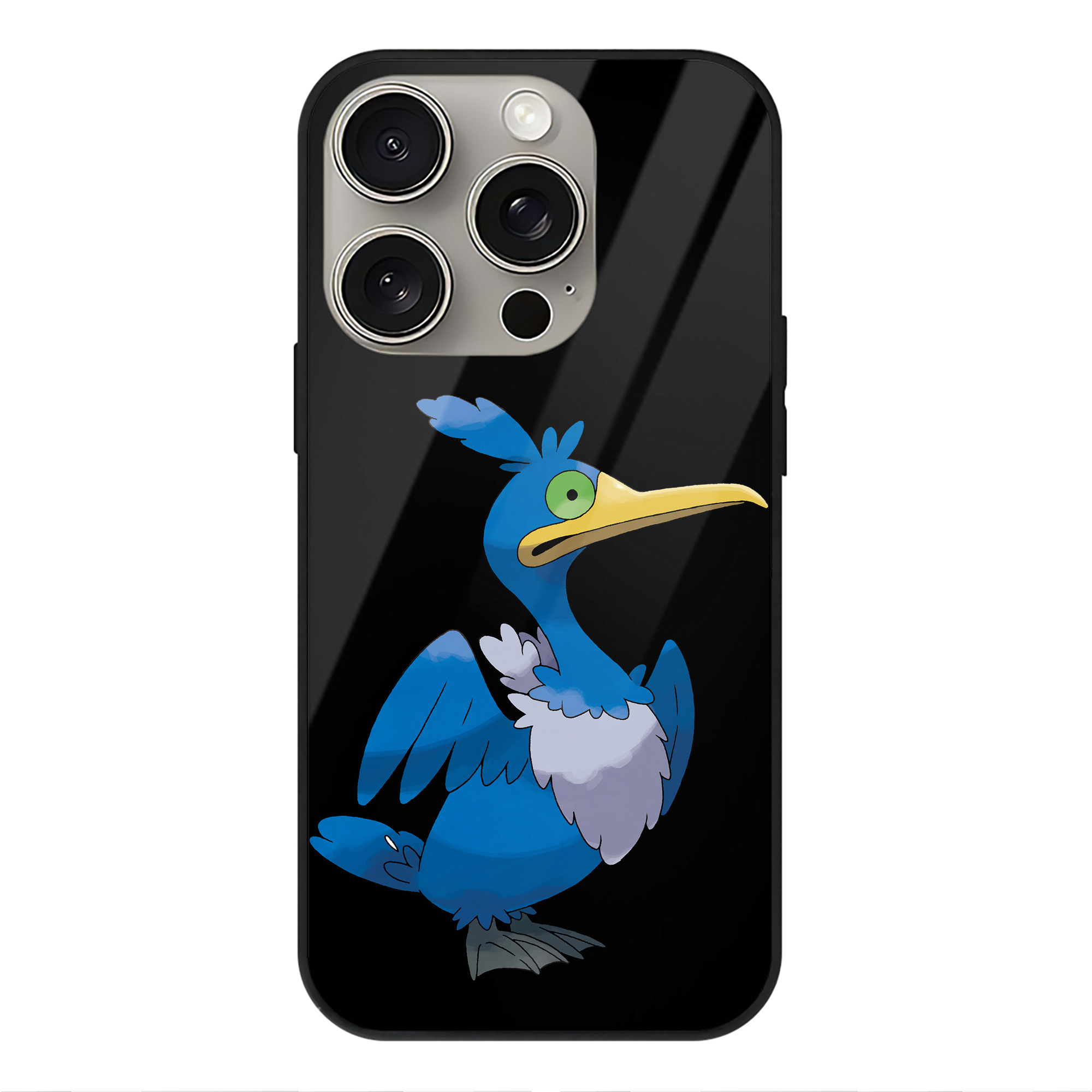 （画像用） ポケットモンスター Pokémon 【iPhone15Pro対応】スマホケース 耐衝撃＆黄変防止 背面ガラス