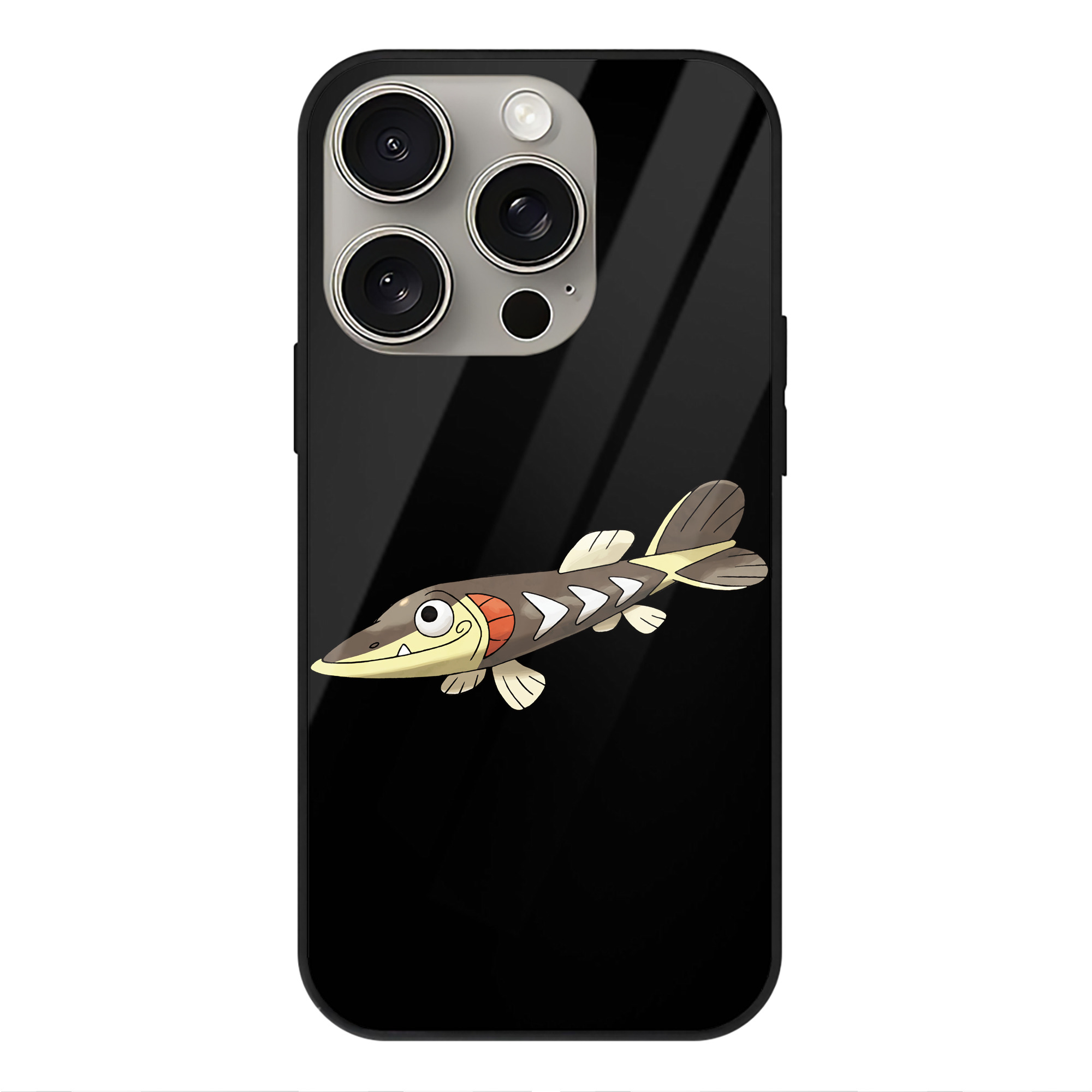 （画像用） ポケットモンスター Pokémon 【iPhone15Pro対応】スマホケース 耐衝撃＆黄変防止 背面ガラス