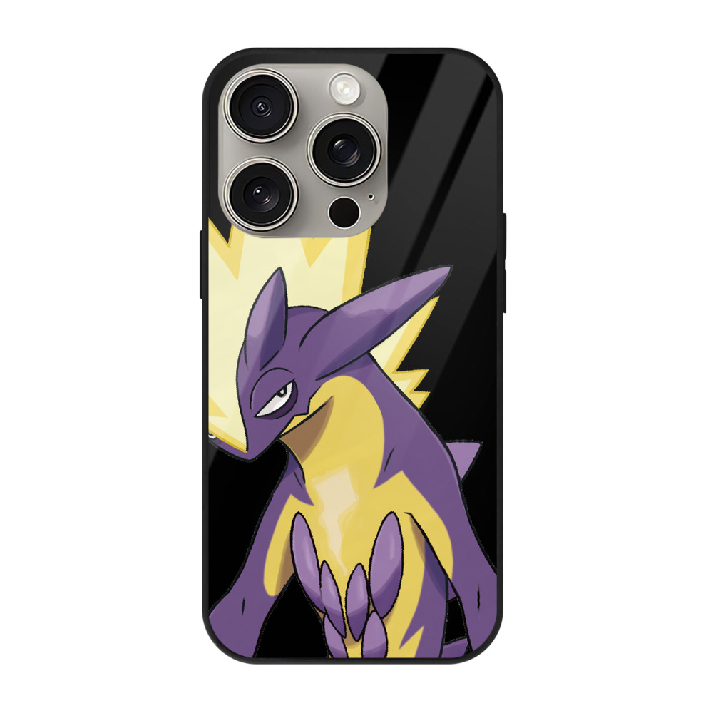 （画像用） ポケットモンスター Pokémon 【iPhone15Pro対応】スマホケース 耐衝撃＆黄変防止 背面ガラス