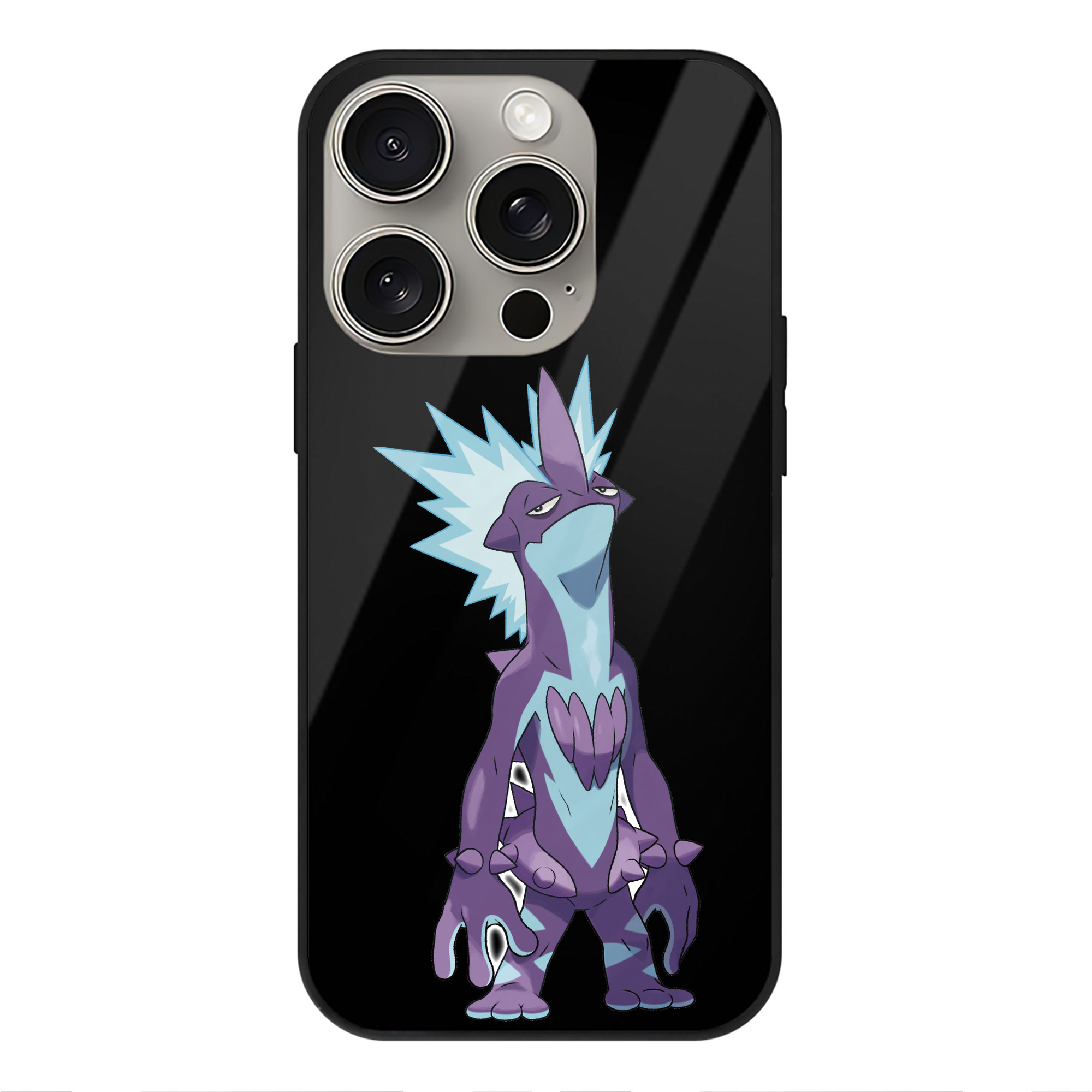 （画像用） ポケットモンスター Pokémon 【iPhone15Pro対応】スマホケース 耐衝撃＆黄変防止 背面ガラス