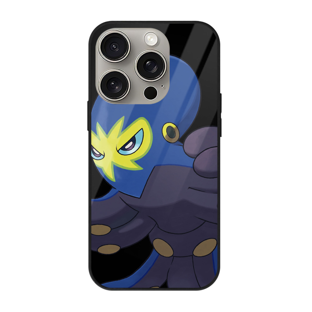 （画像用） ポケットモンスター Pokémon 【iPhone15Pro対応】スマホケース 耐衝撃＆黄変防止 背面ガラス