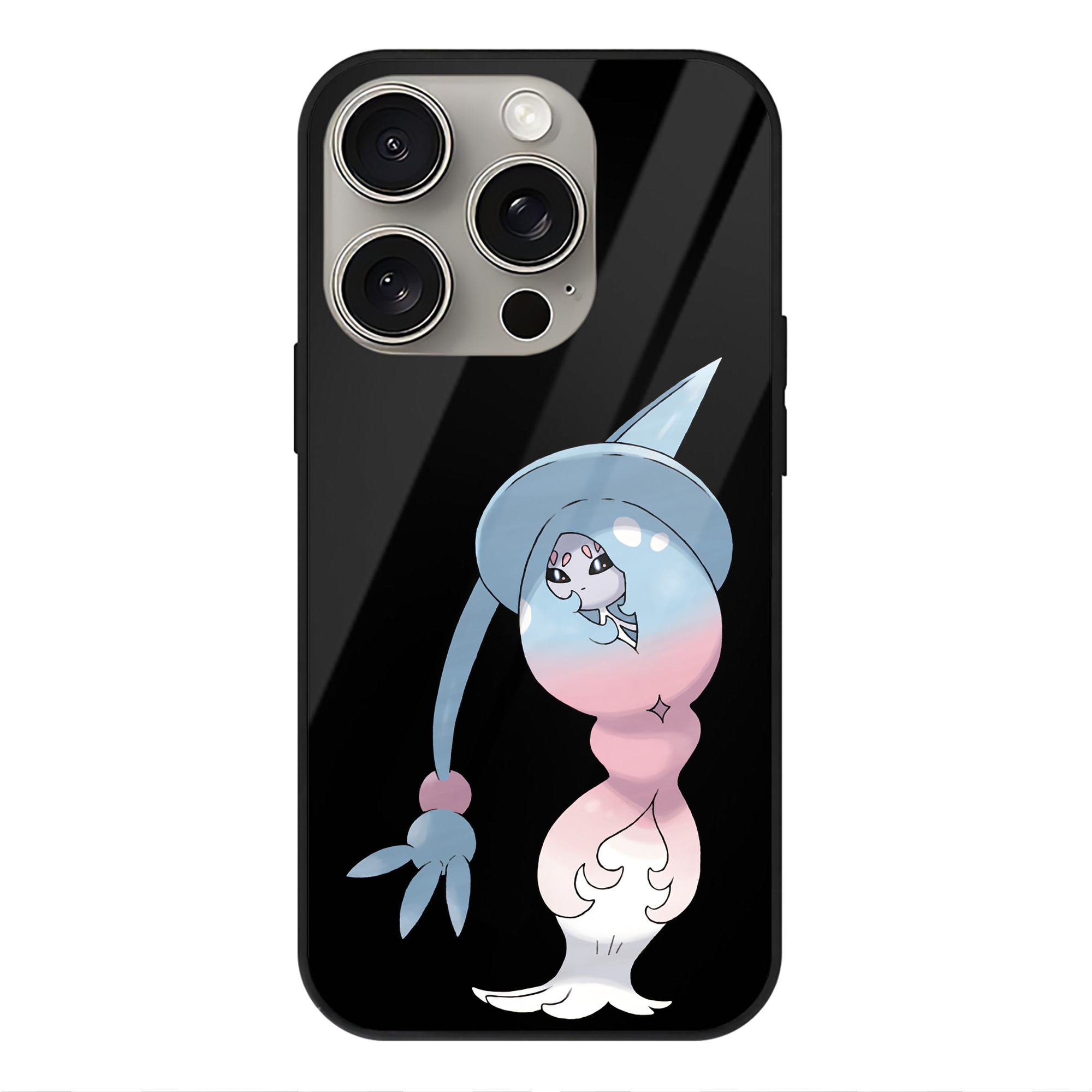 （画像用） ポケットモンスター Pokémon 【iPhone15Pro対応】スマホケース 耐衝撃＆黄変防止 背面ガラス