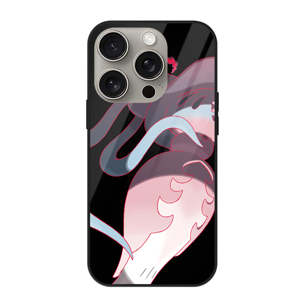 （画像用） ポケットモンスター Pokémon 【iPhone15Pro対応】スマホケース 耐衝撃＆黄変防止 背面ガラス