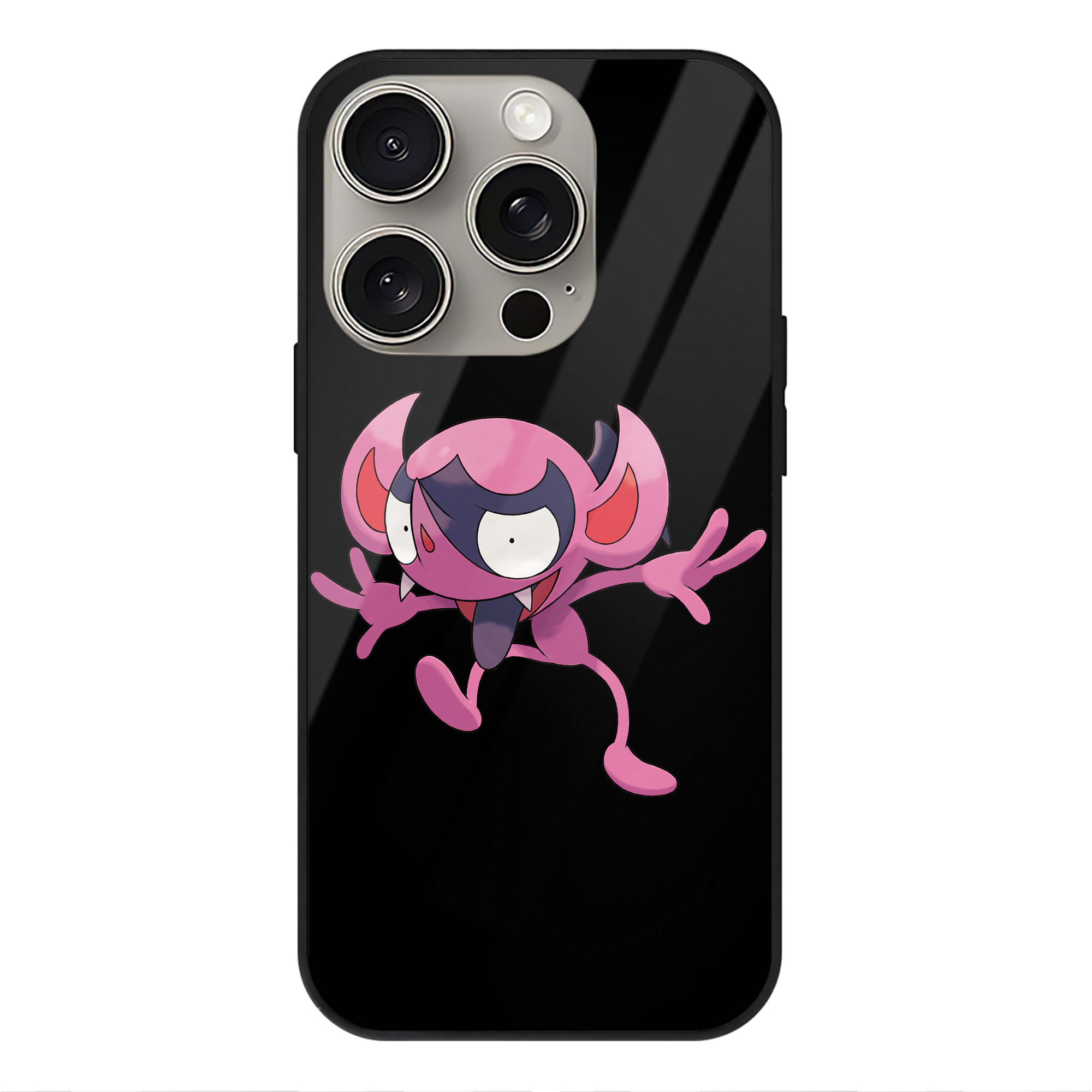 （画像用） ポケットモンスター Pokémon 【iPhone15Pro対応】スマホケース 耐衝撃＆黄変防止 背面ガラス