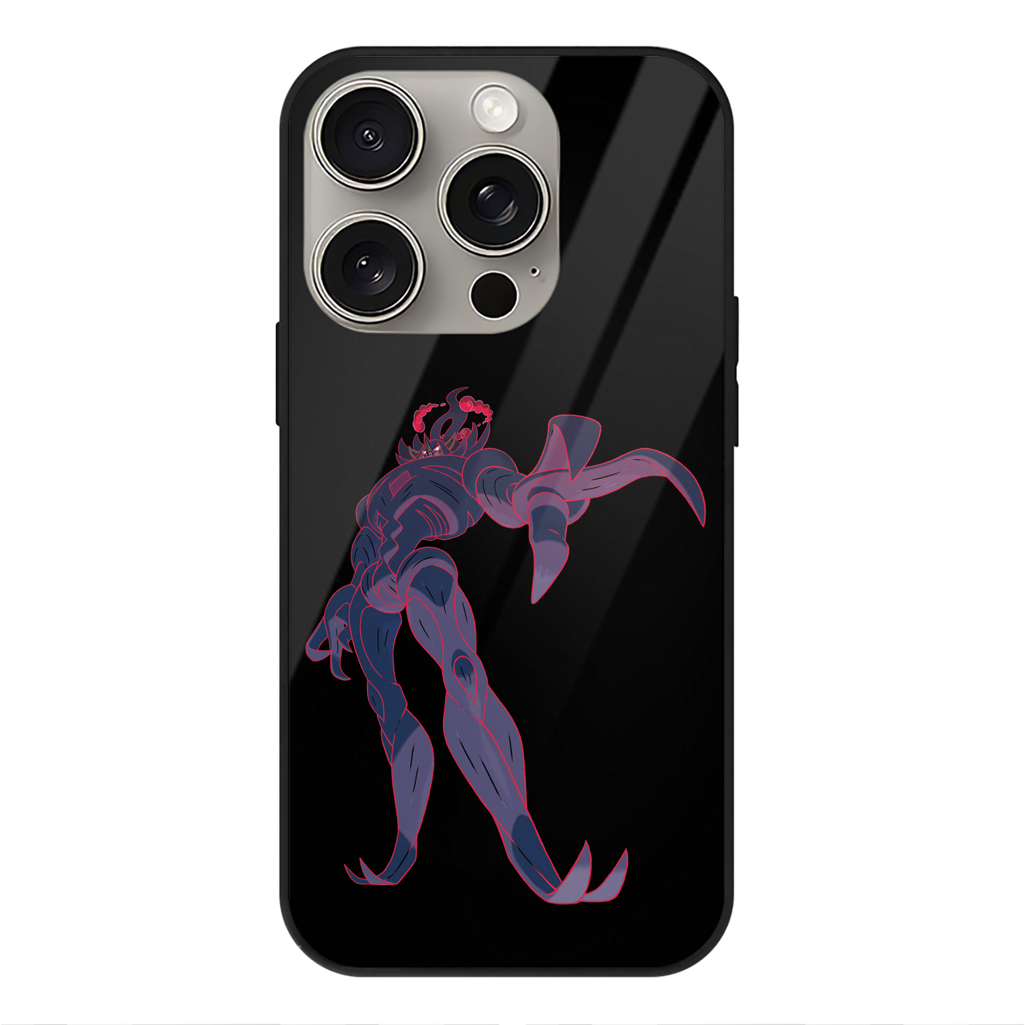 （画像用） ポケットモンスター Pokémon 【iPhone15Pro対応】スマホケース 耐衝撃＆黄変防止 背面ガラス