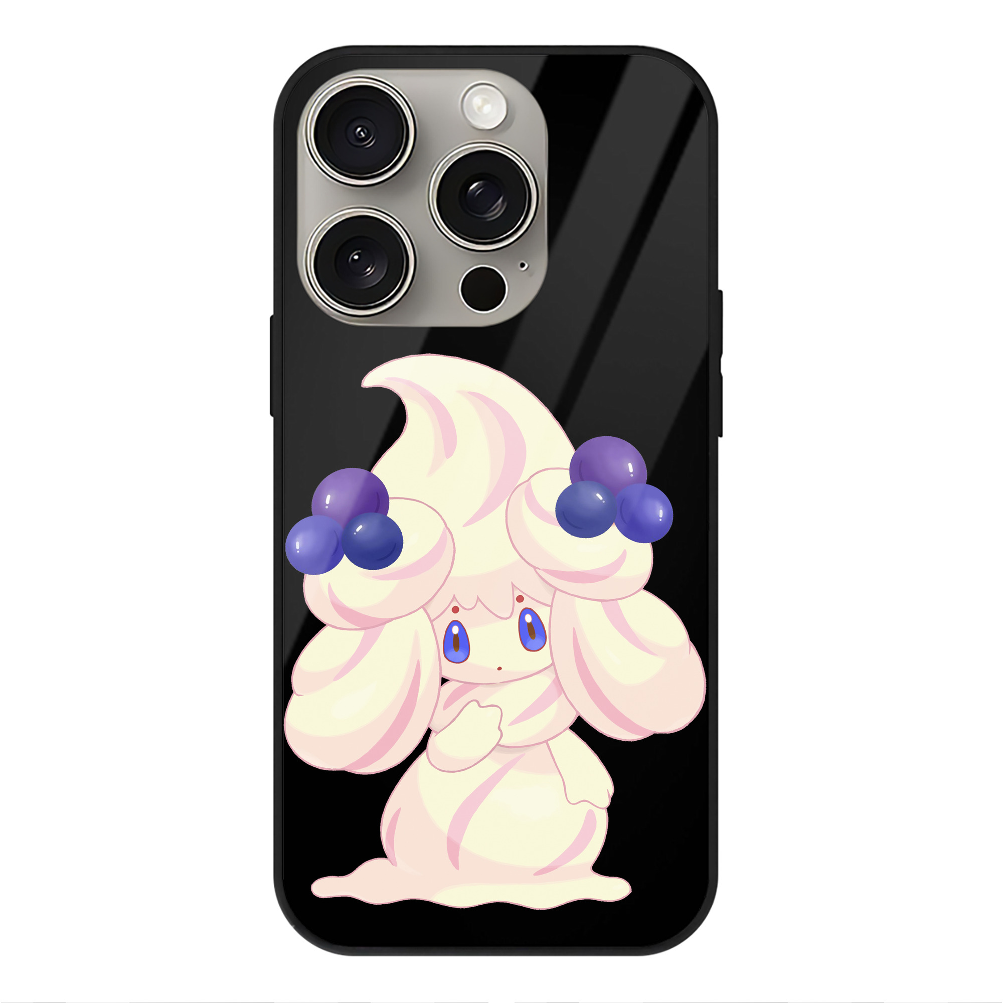 （画像用） ポケットモンスター Pokémon 【iPhone15Pro対応】スマホケース 耐衝撃＆黄変防止 背面ガラス