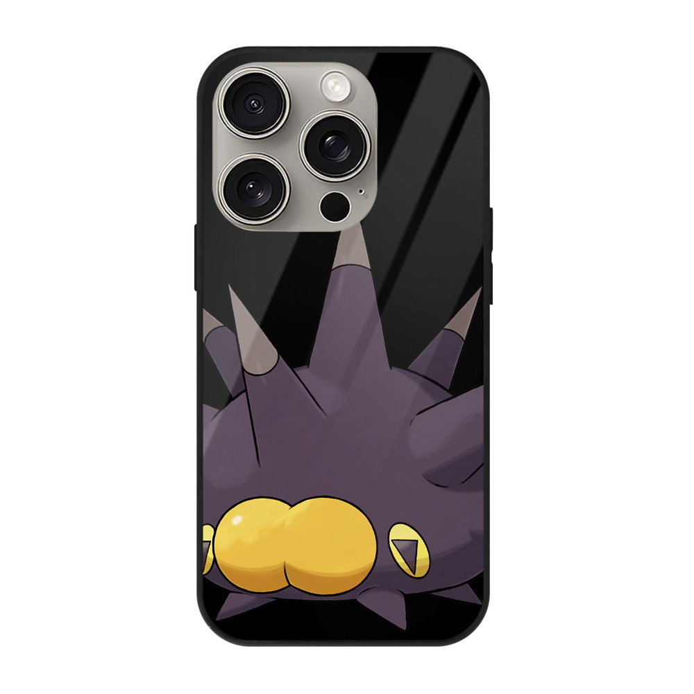 （画像用） ポケットモンスター Pokémon 【iPhone15Pro対応】スマホケース 耐衝撃＆黄変防止 背面ガラス