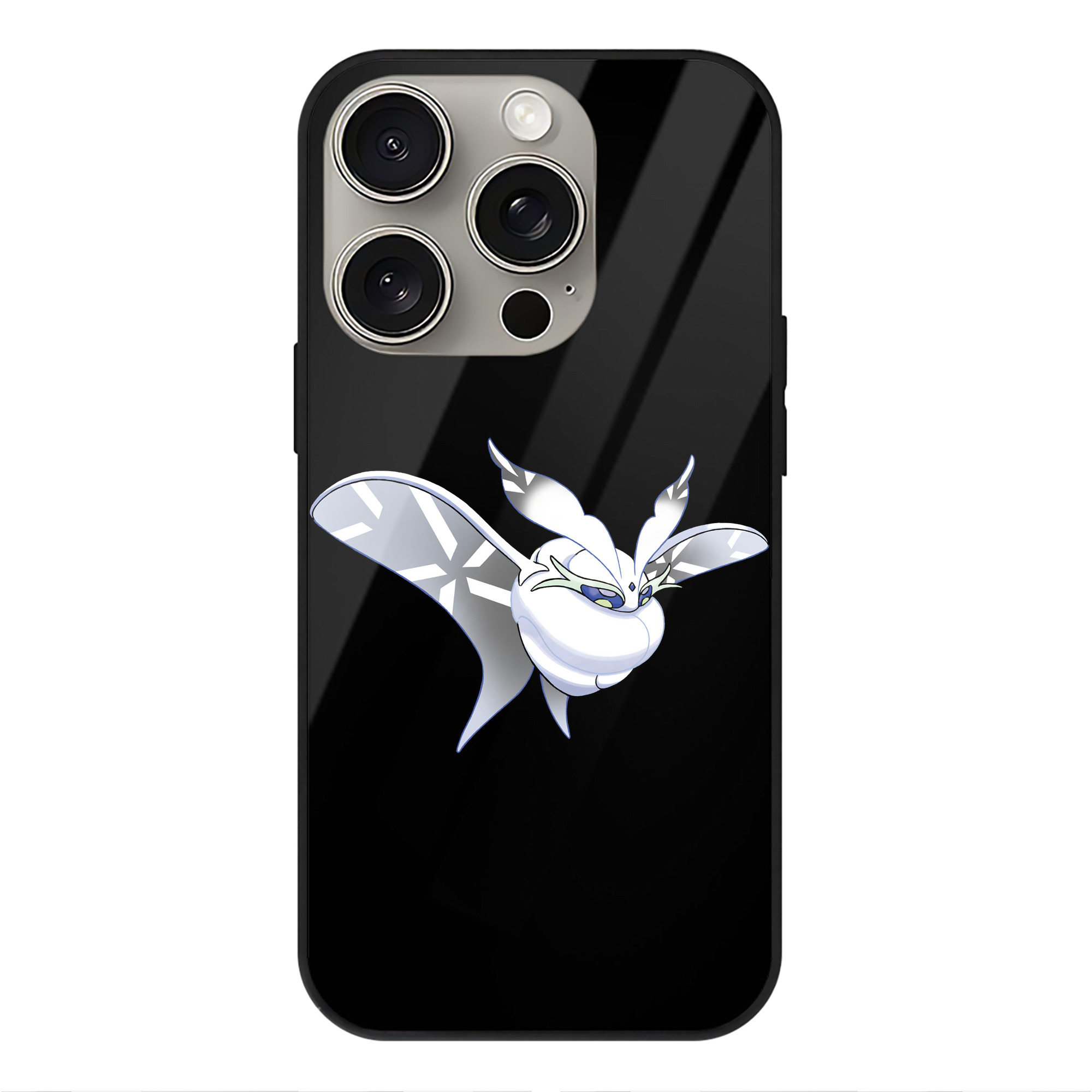 （画像用） ポケットモンスター Pokémon 【iPhone15Pro対応】スマホケース 耐衝撃＆黄変防止 背面ガラス
