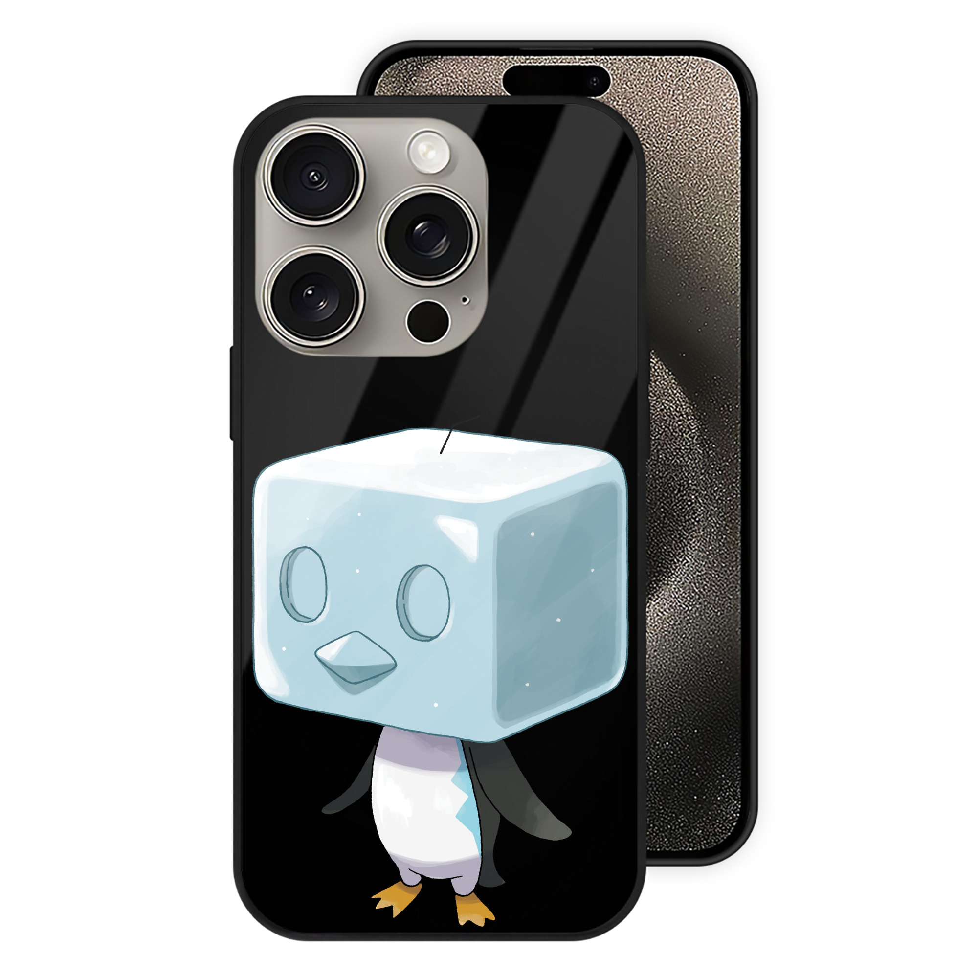 ポケットモンスター Pokémon 【iPhone15Pro対応】スマホケース 耐衝撃＆黄変防止 背面ガラス