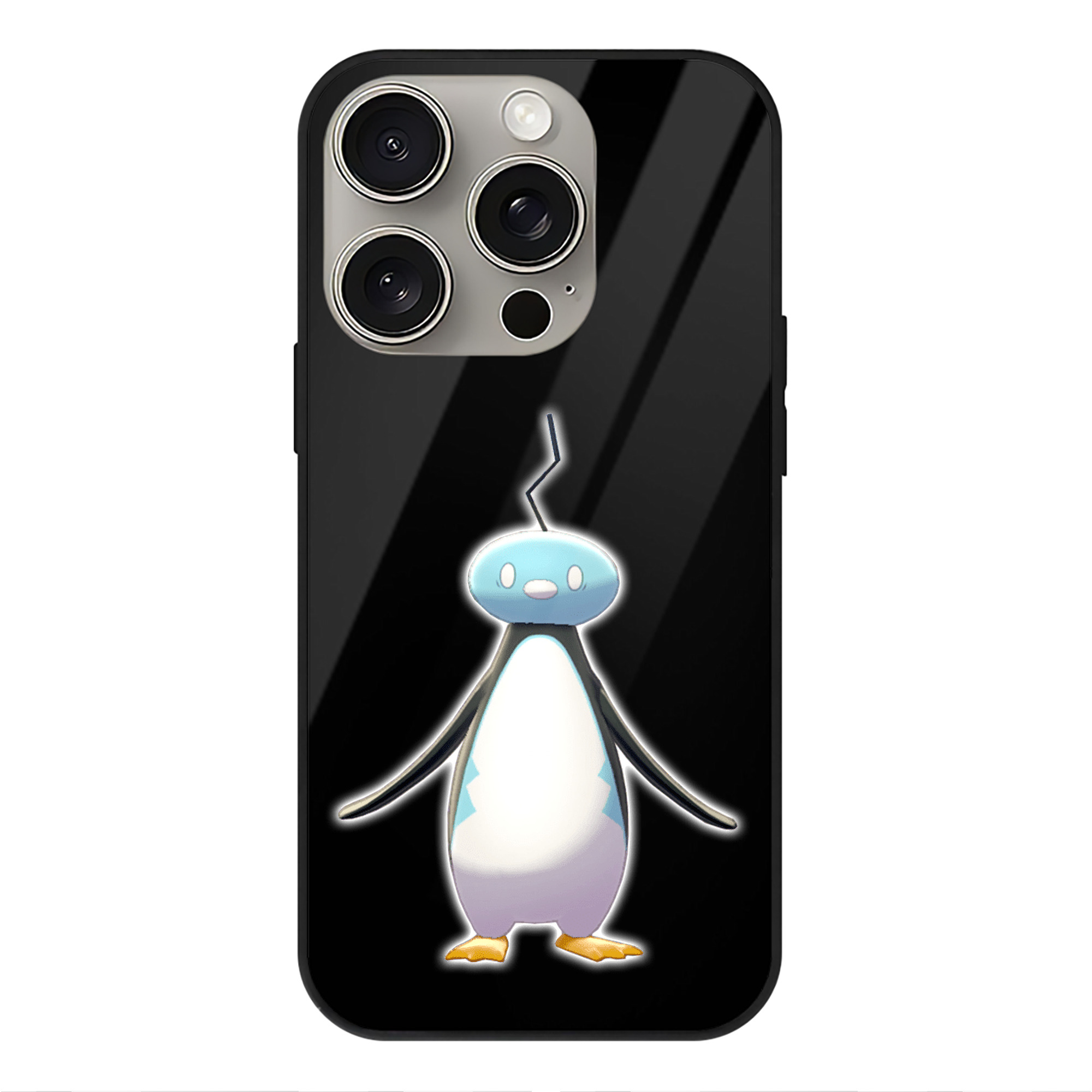 （画像用） ポケットモンスター Pokémon 【iPhone15Pro対応】スマホケース 耐衝撃＆黄変防止 背面ガラス