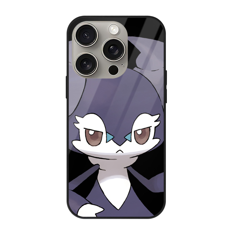 （画像用） ポケットモンスター Pokémon 【iPhone15Pro対応】スマホケース 耐衝撃＆黄変防止 背面ガラス