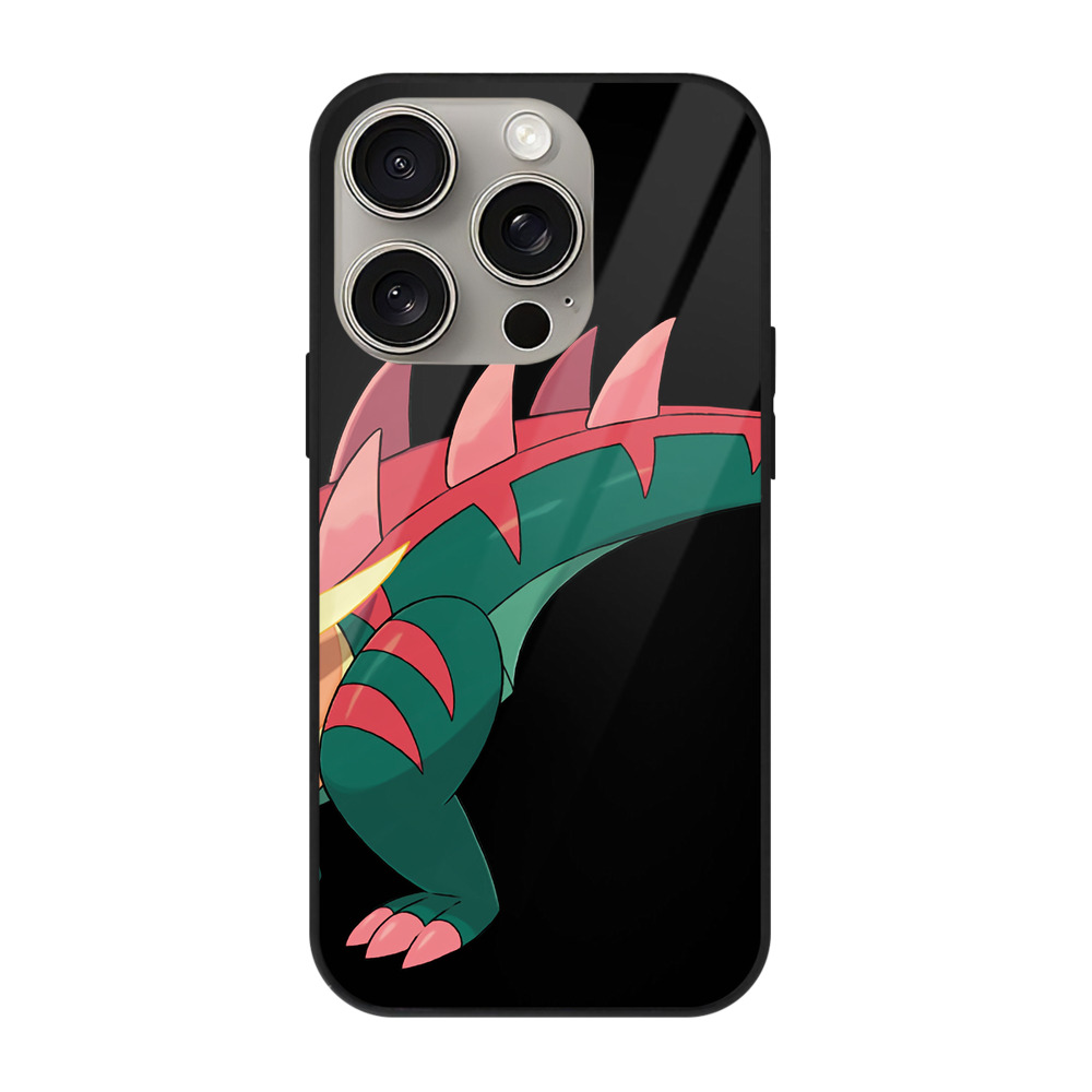 （画像用） ポケットモンスター Pokémon 【iPhone15Pro対応】スマホケース 耐衝撃＆黄変防止 背面ガラス