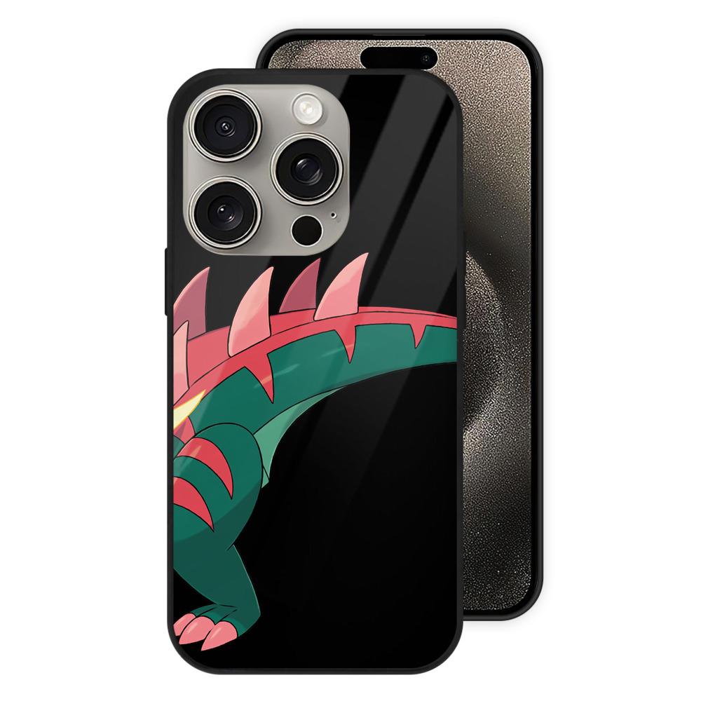 （画像用） ポケットモンスター Pokémon 【iPhone15Pro対応】スマホケース 耐衝撃＆黄変防止 背面ガラス