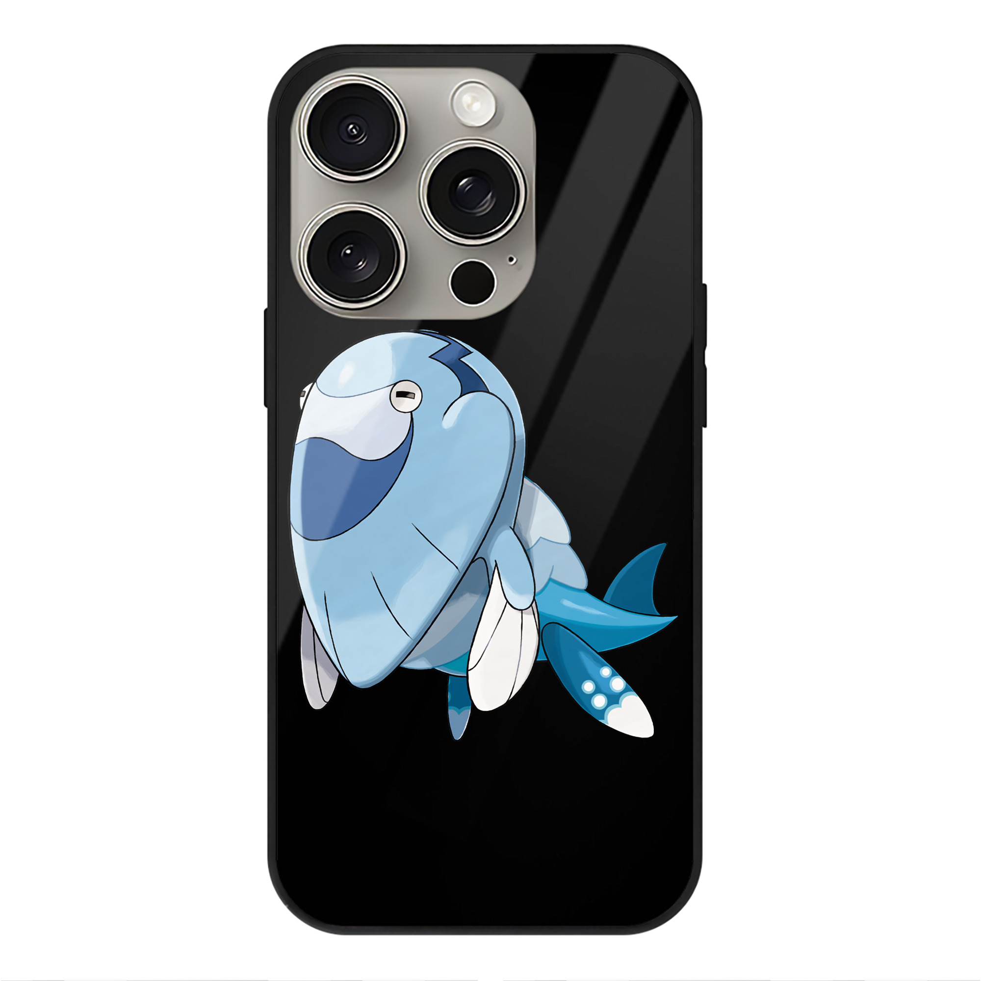 （画像用） ポケットモンスター Pokémon 【iPhone15Pro対応】スマホケース 耐衝撃＆黄変防止 背面ガラス