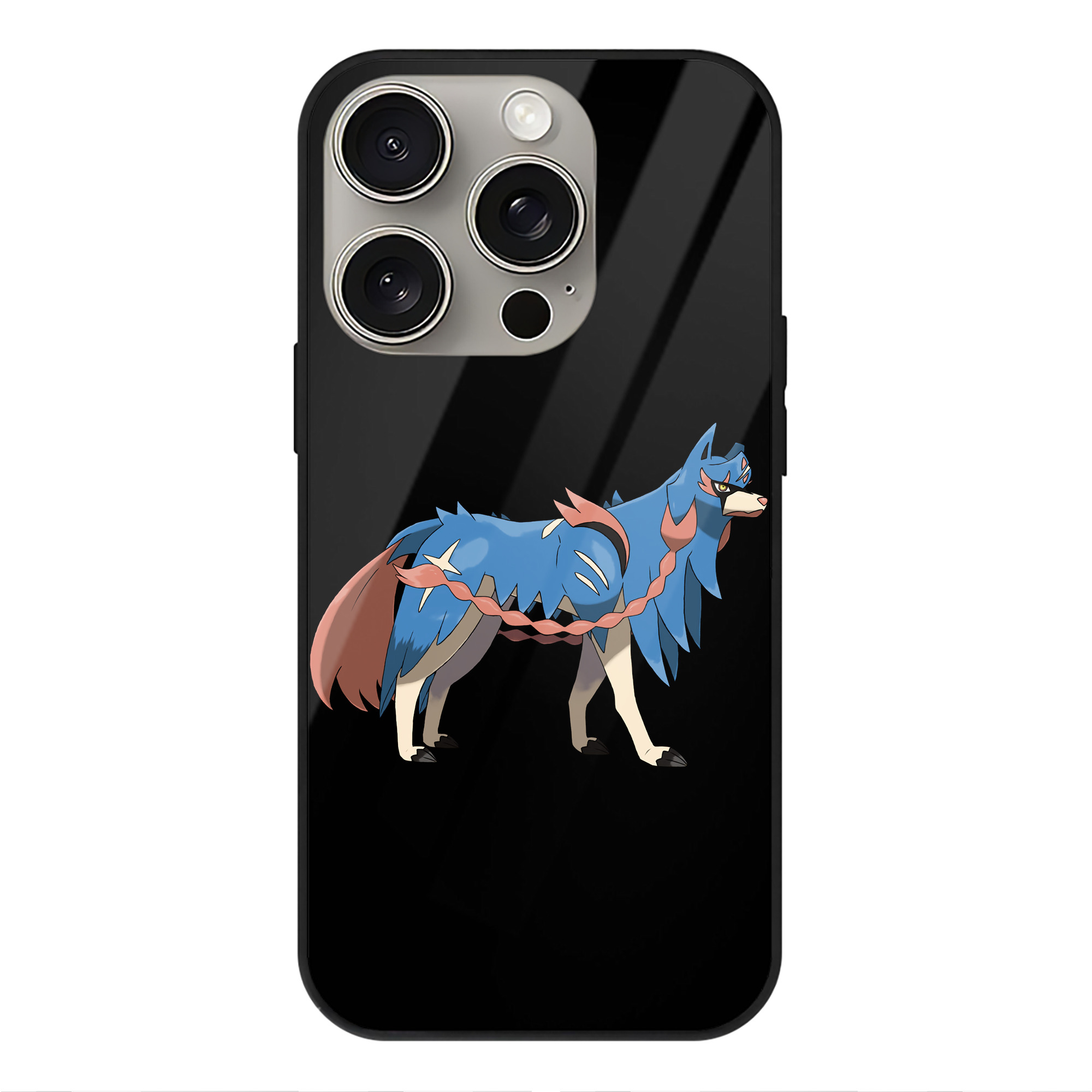 （画像用） ポケットモンスター Pokémon 【iPhone15Pro対応】スマホケース 耐衝撃＆黄変防止 背面ガラス