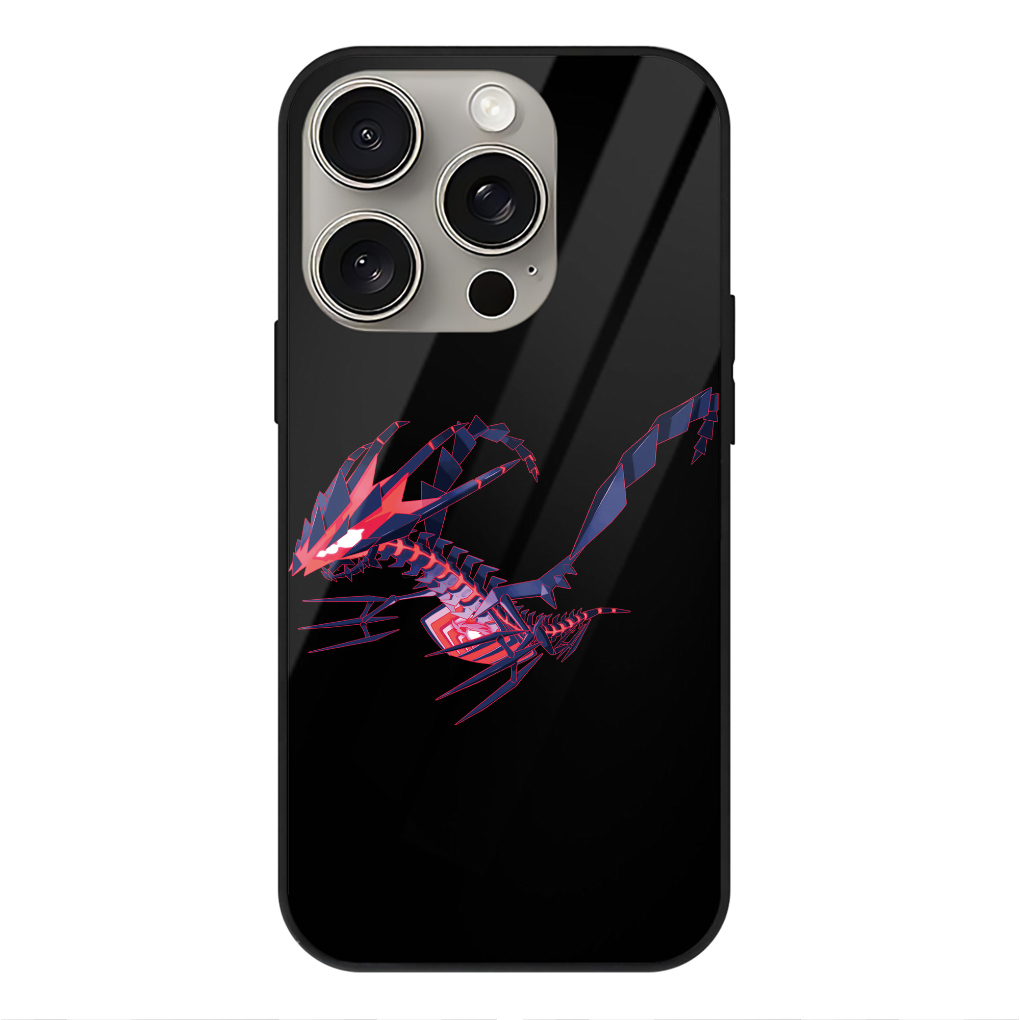 （画像用） ポケットモンスター Pokémon 【iPhone15Pro対応】スマホケース 耐衝撃＆黄変防止 背面ガラス