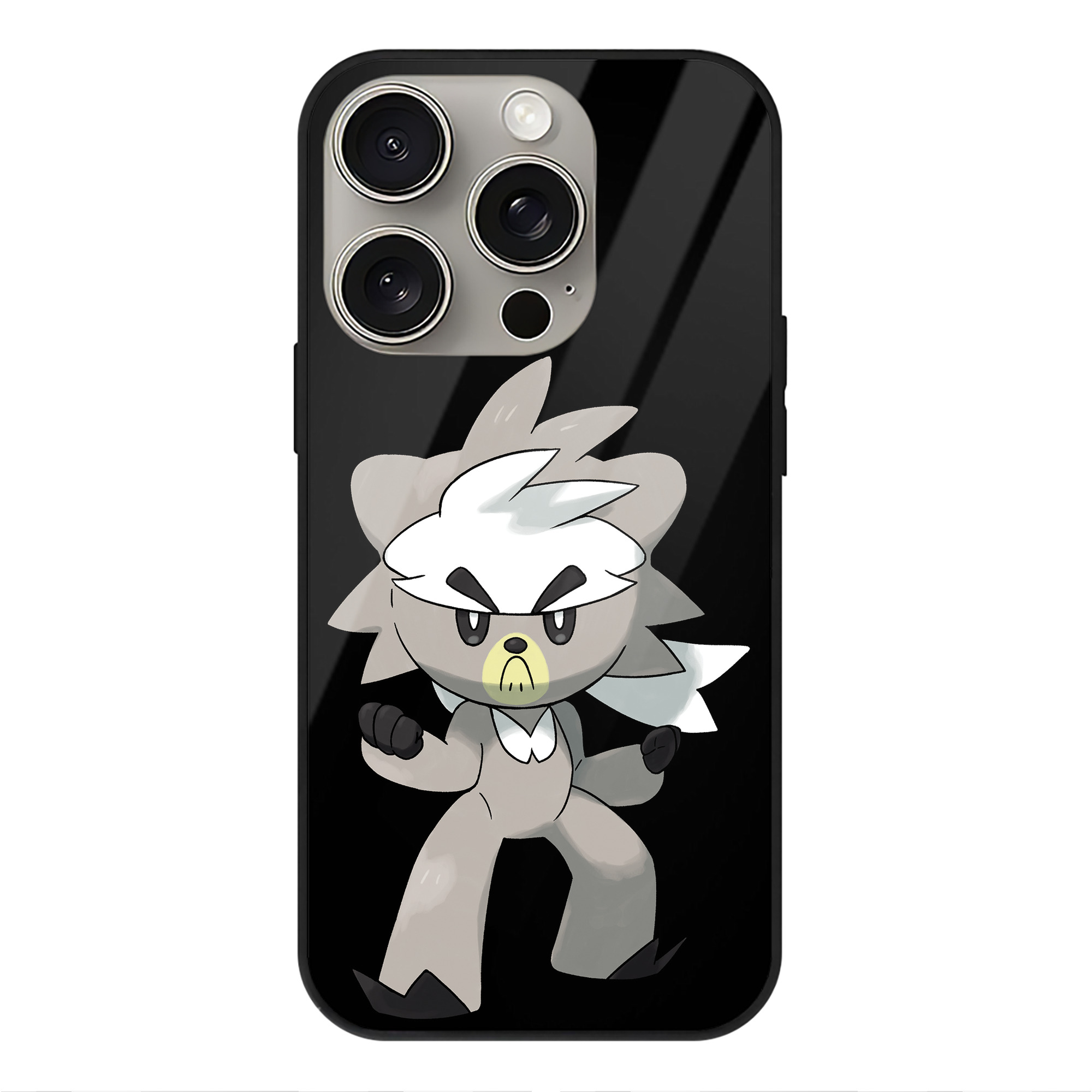 （画像用） ポケットモンスター Pokémon 【iPhone15Pro対応】スマホケース 耐衝撃＆黄変防止 背面ガラス