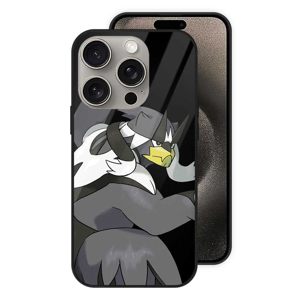 （画像用） ポケットモンスター Pokémon 【iPhone15Pro対応】スマホケース 耐衝撃＆黄変防止 背面ガラス