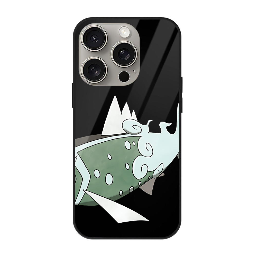 （画像用） ポケットモンスター Pokémon 【iPhone15Pro対応】スマホケース 耐衝撃＆黄変防止 背面ガラス