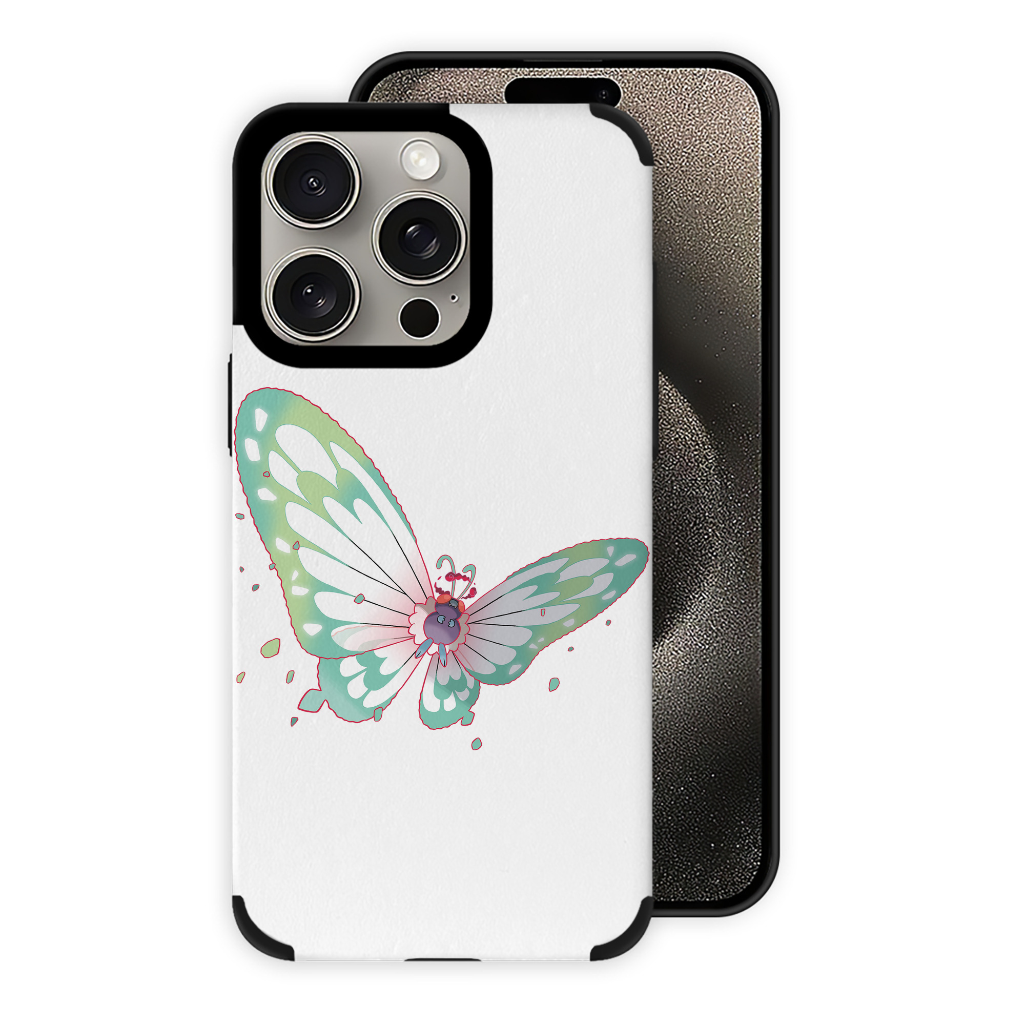 （画像用） ポケットモンスター Pokémon 【iPhone15ProMax対応】 PUレザー スマホケース 耐衝撃＆黄変防止