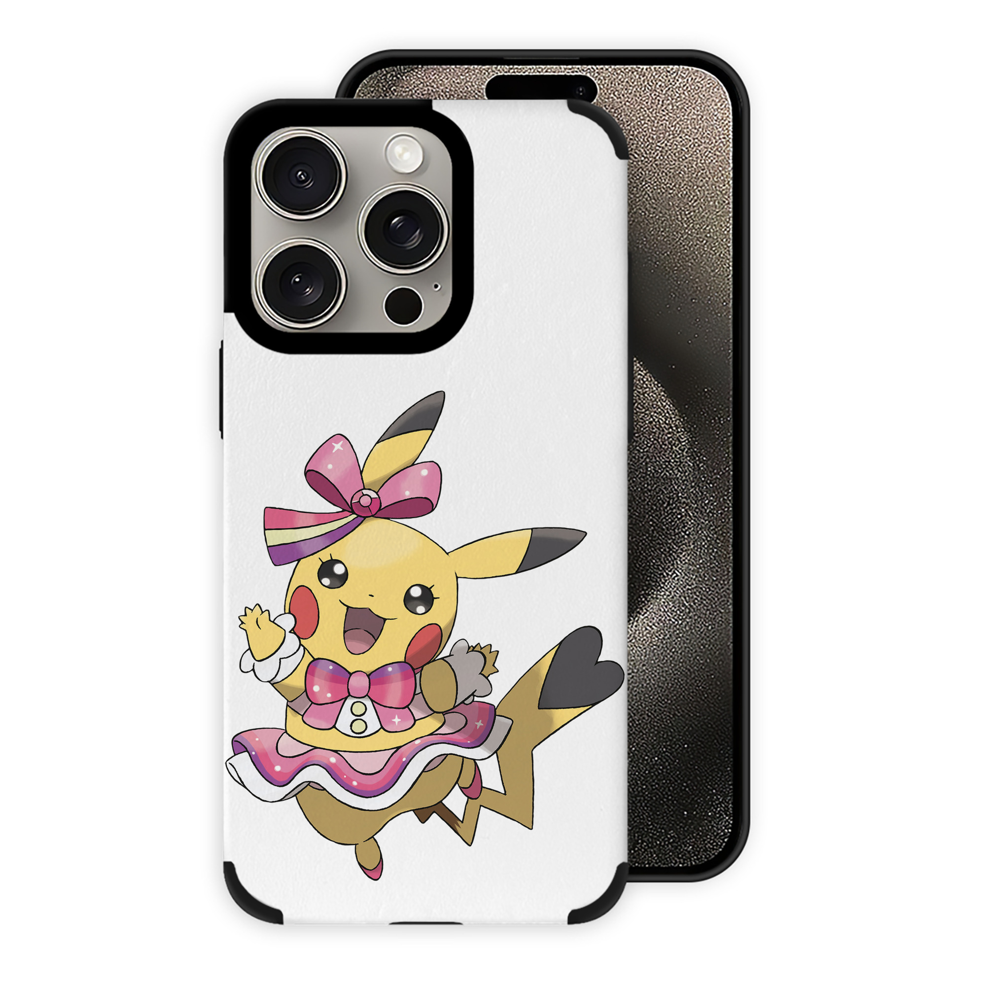 （画像用） ポケットモンスター Pokémon 【iPhone15ProMax対応】 PUレザー スマホケース 耐衝撃＆黄変防止