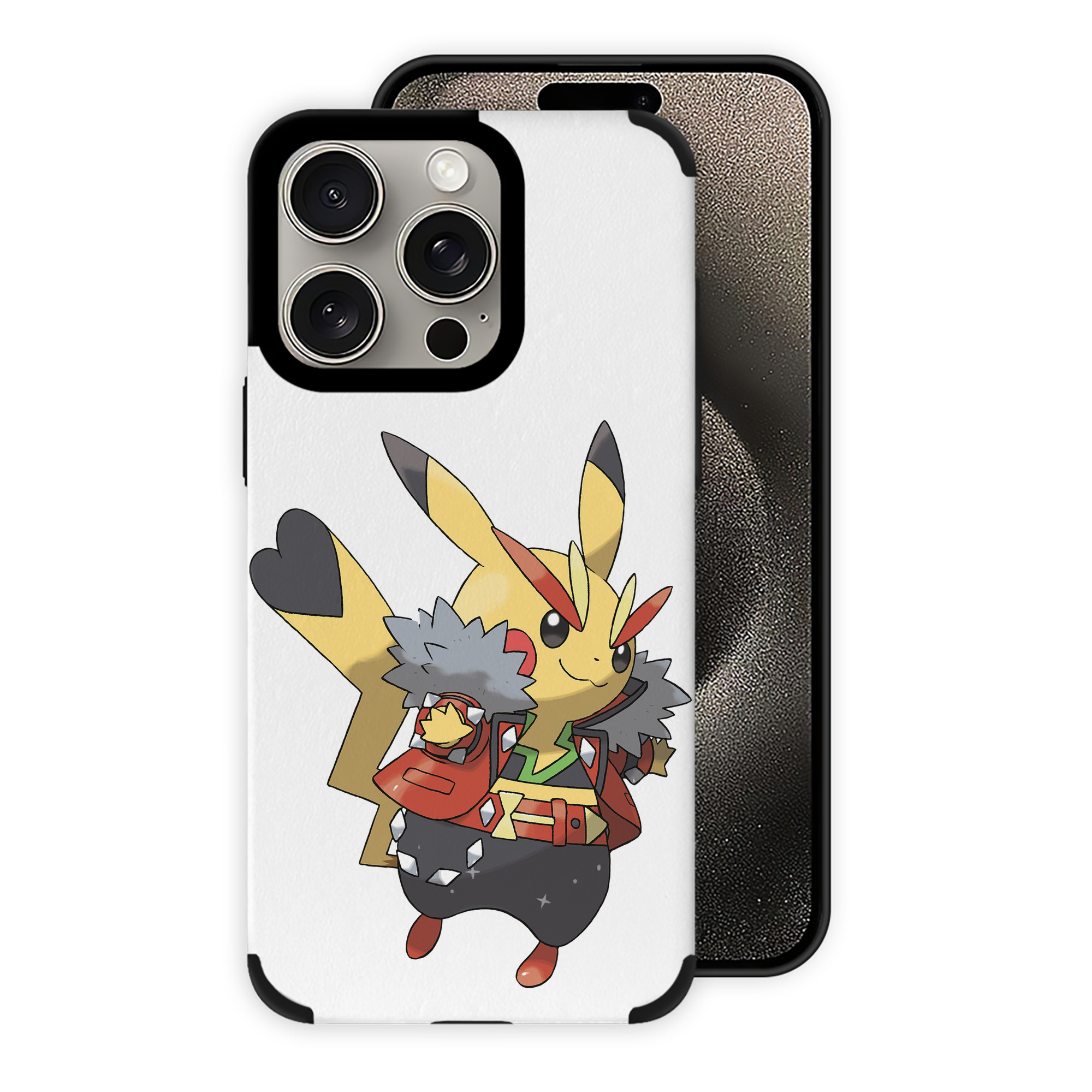 （画像用） ポケットモンスター Pokémon 【iPhone15ProMax対応】 PUレザー スマホケース 耐衝撃＆黄変防止