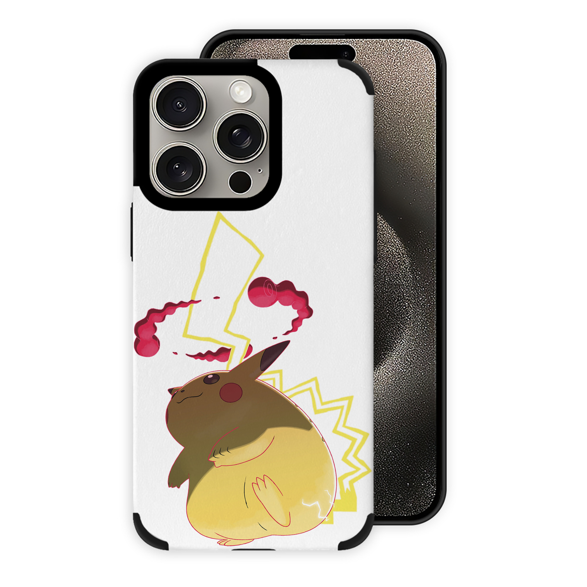 （画像用） ポケットモンスター Pokémon 【iPhone15ProMax対応】 PUレザー スマホケース 耐衝撃＆黄変防止