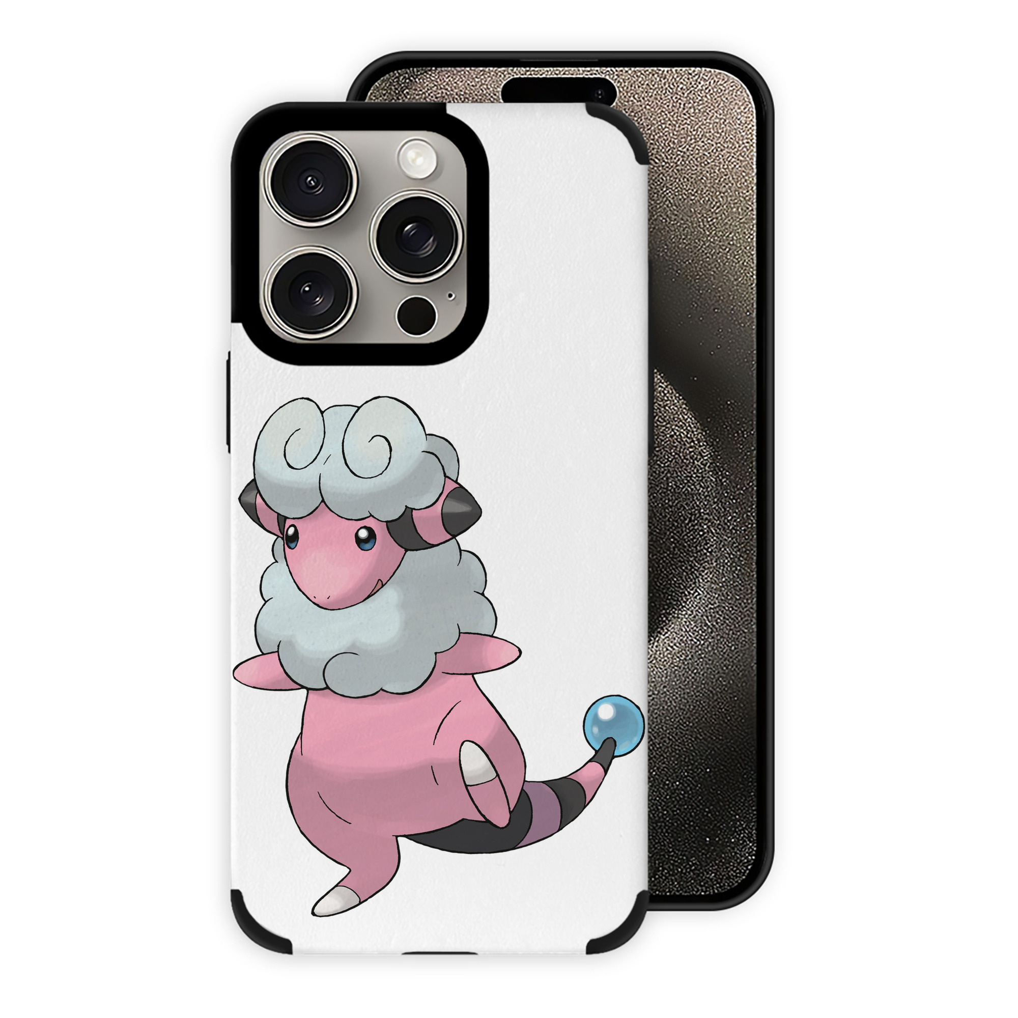 （画像用） ポケットモンスター Pokémon 【iPhone15ProMax対応】 PUレザー スマホケース 耐衝撃＆黄変防止