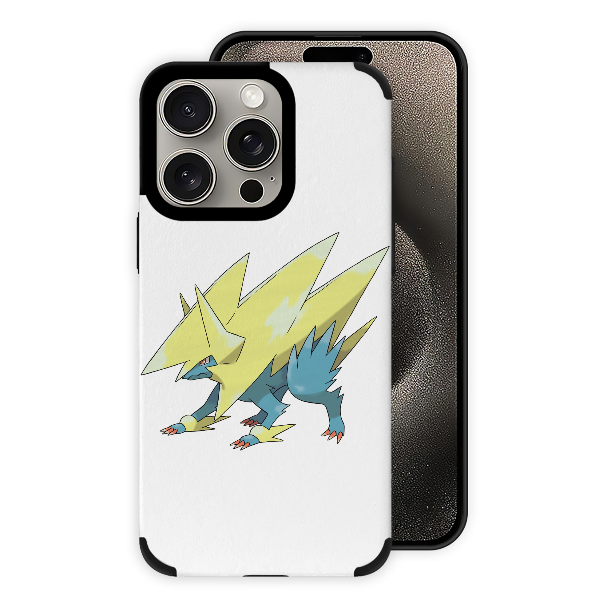 （画像用） ポケットモンスター Pokémon 【iPhone15ProMax対応】 PUレザー スマホケース 耐衝撃＆黄変防止