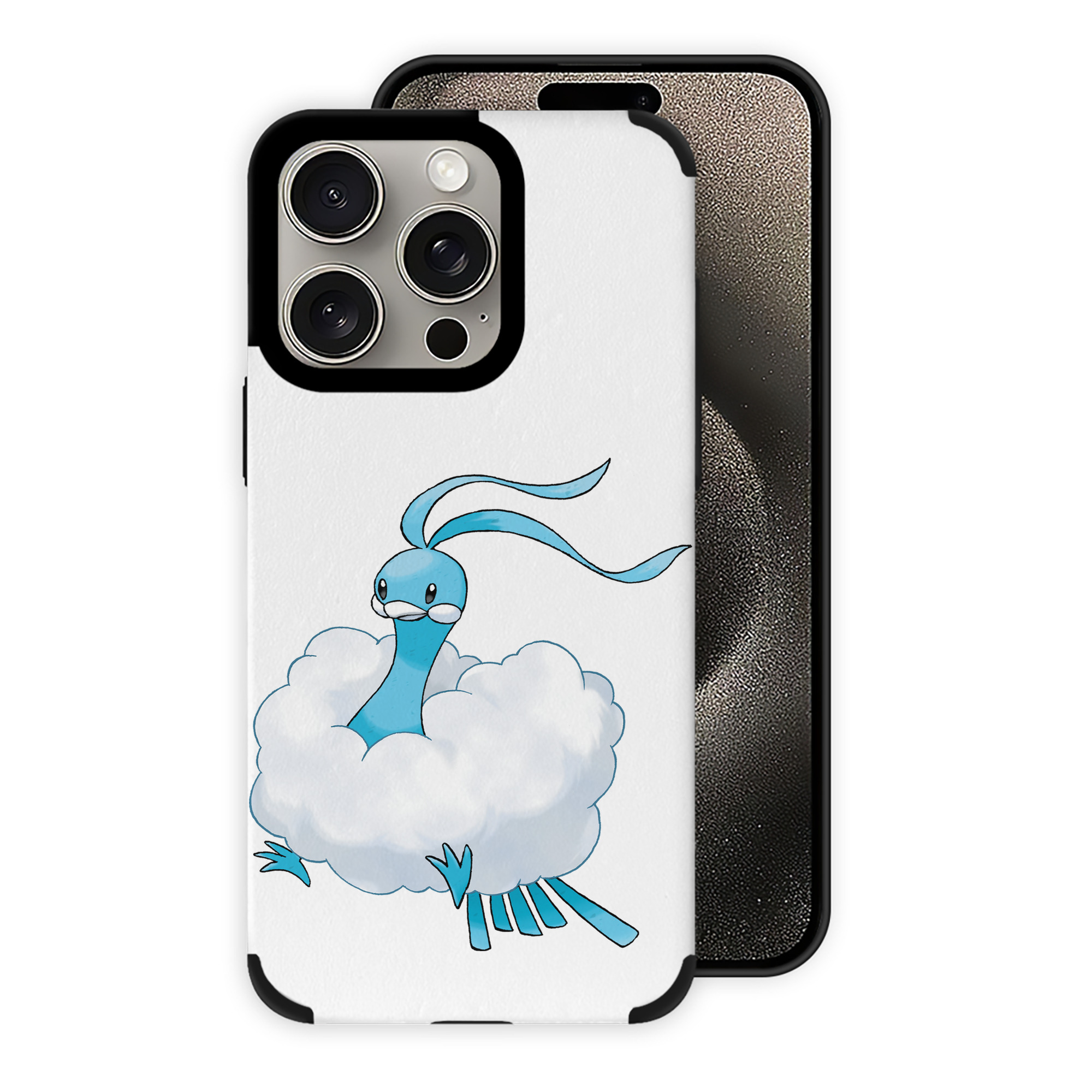 （画像用） ポケットモンスター Pokémon 【iPhone15ProMax対応】 PUレザー スマホケース 耐衝撃＆黄変防止