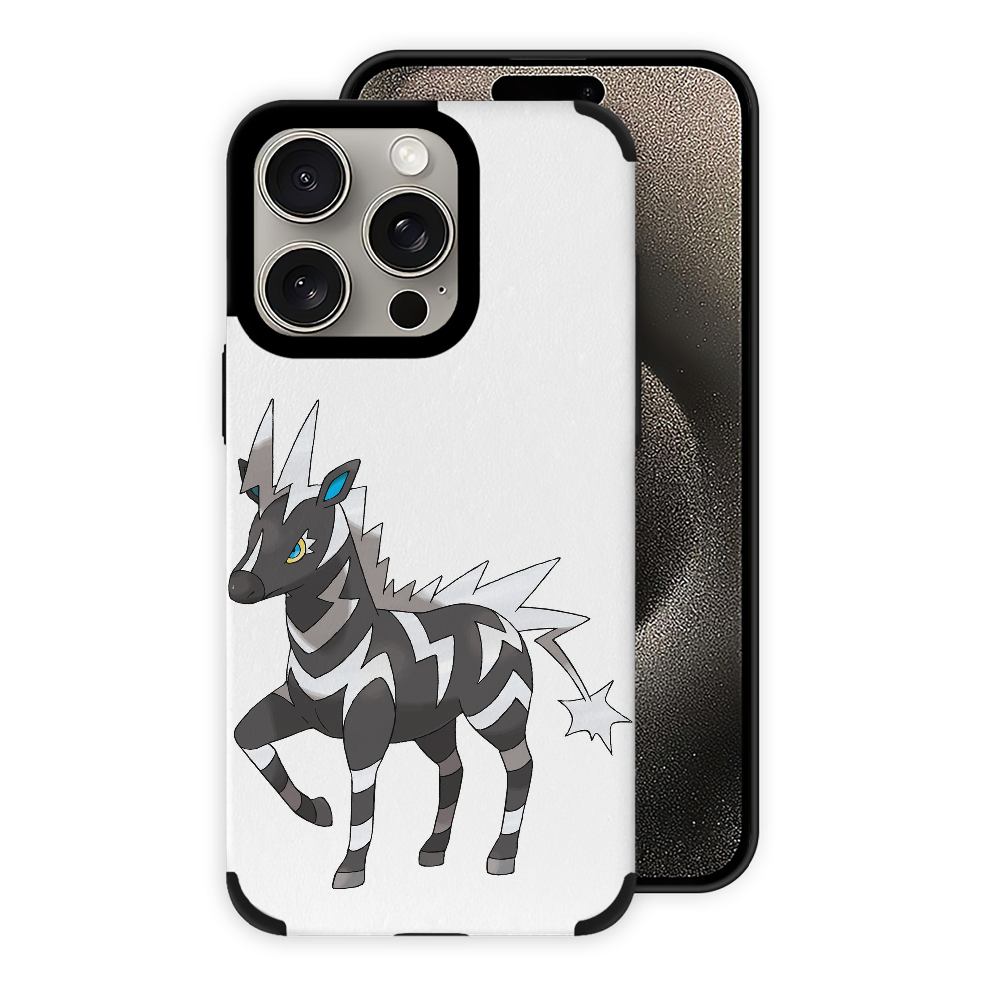 （画像用） ポケットモンスター Pokémon 【iPhone15ProMax対応】 PUレザー スマホケース 耐衝撃＆黄変防止