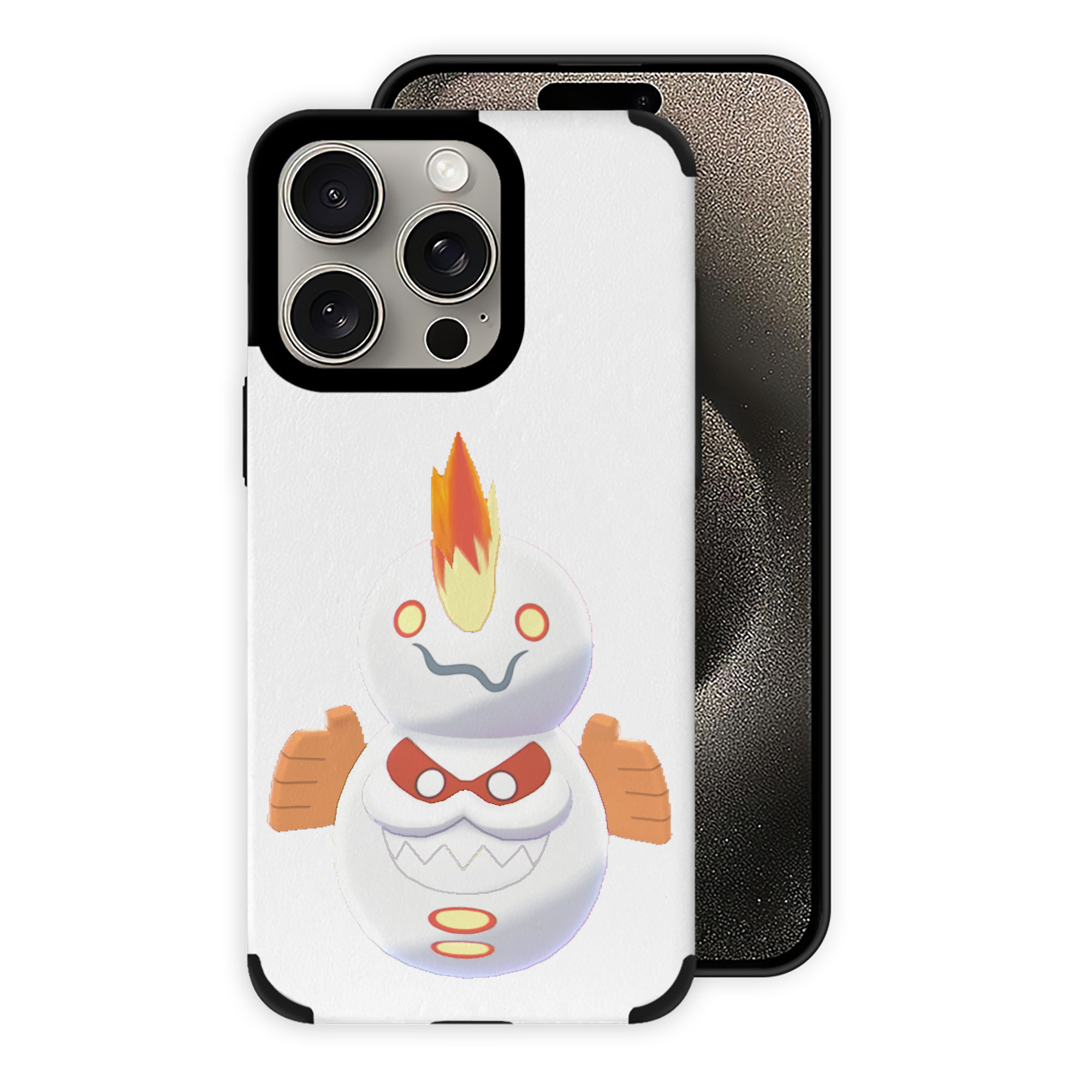 （画像用） ポケットモンスター Pokémon 【iPhone15ProMax対応】 PUレザー スマホケース 耐衝撃＆黄変防止