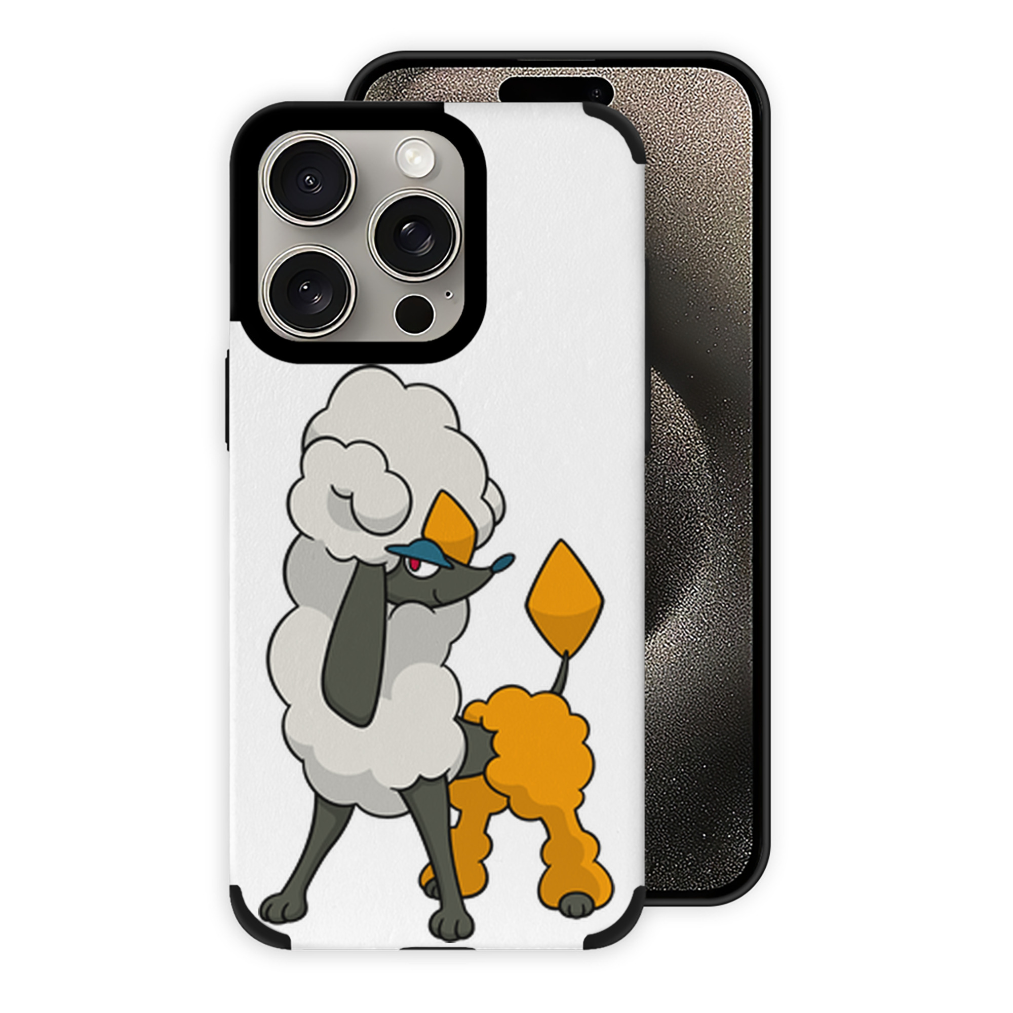 （画像用） ポケットモンスター Pokémon 【iPhone15ProMax対応】 PUレザー スマホケース 耐衝撃＆黄変防止