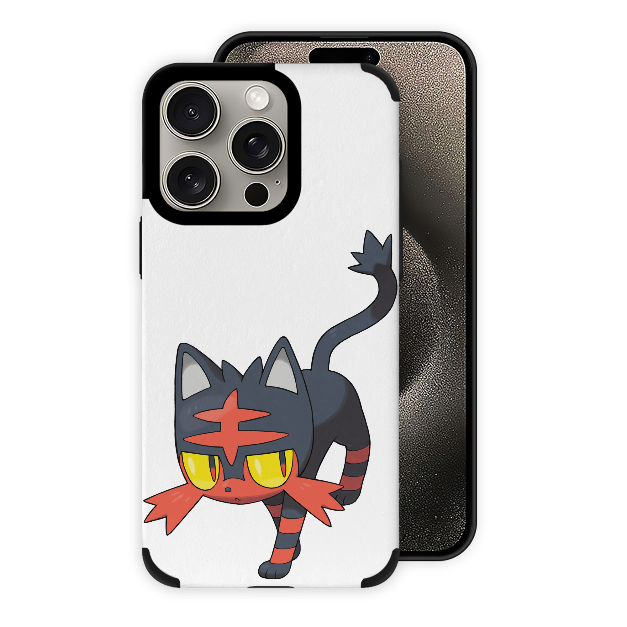 （画像用） ポケットモンスター Pokémon 【iPhone15ProMax対応】 PUレザー スマホケース 耐衝撃＆黄変防止