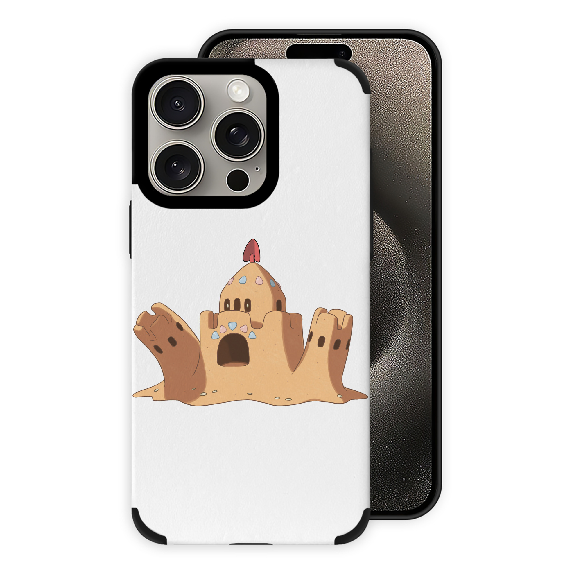 （画像用） ポケットモンスター Pokémon 【iPhone15ProMax対応】 PUレザー スマホケース 耐衝撃＆黄変防止