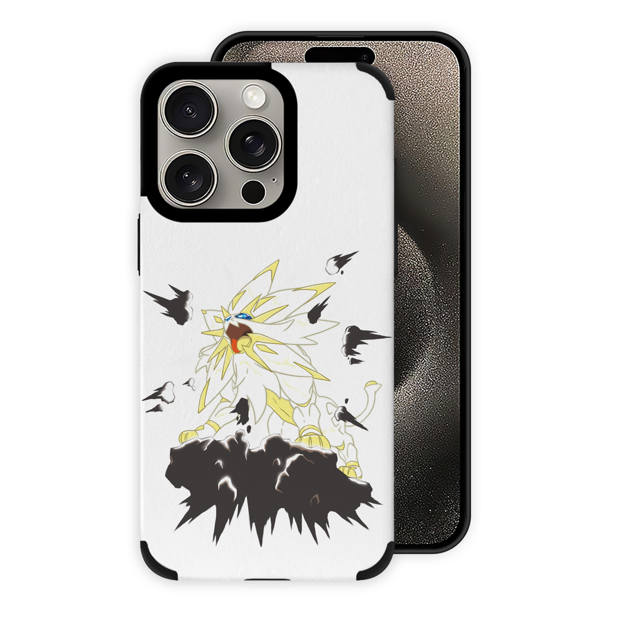 （画像用） ポケットモンスター Pokémon 【iPhone15ProMax対応】 PUレザー スマホケース 耐衝撃＆黄変防止