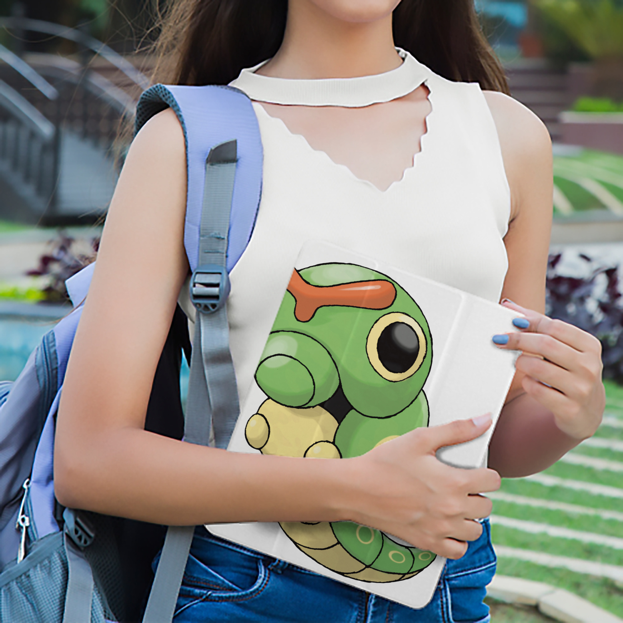 ポケットモンスター Pokémon IPad ケース ペン収納付き 三つ折りスタンド PUレザー×シリコン 対応機種9.5/10.5/10.9インチ