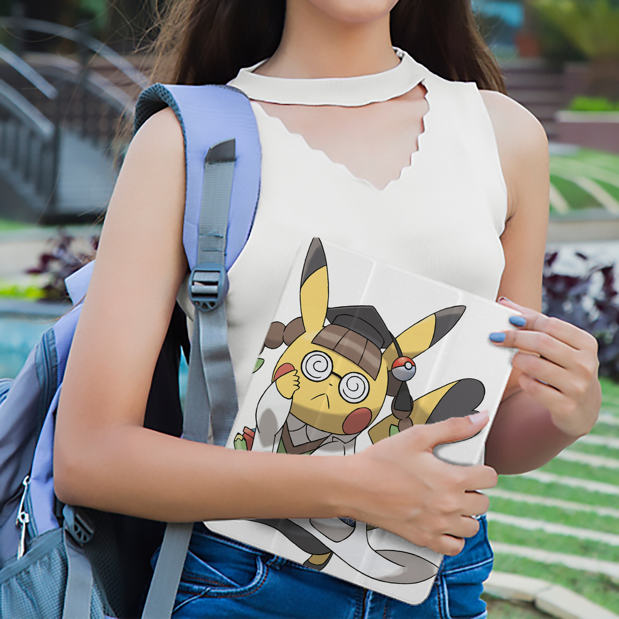 ポケットモンスター Pokémon IPad ケース ペン収納付き 三つ折りスタンド PUレザー×シリコン 対応機種9.5/10.5/10.9インチ