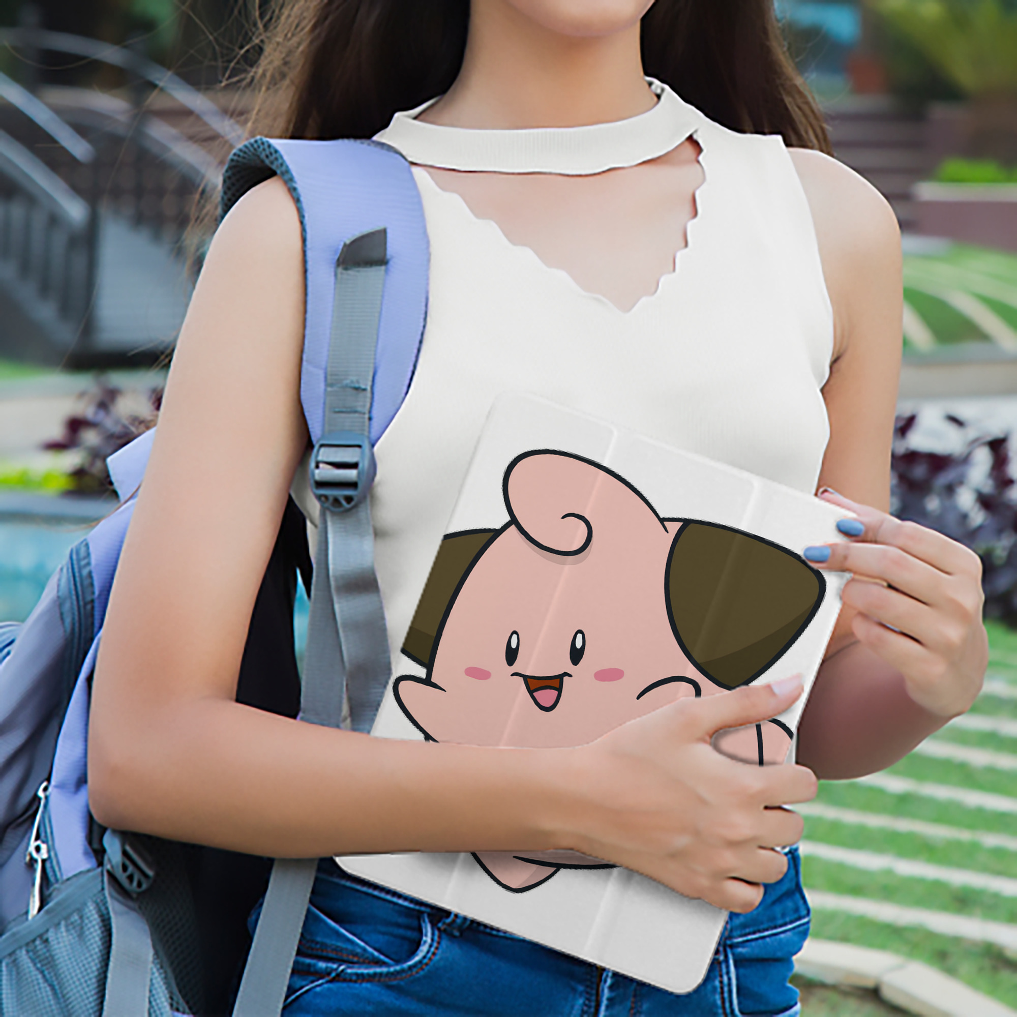 ポケットモンスター Pokémon IPad ケース ペン収納付き 三つ折りスタンド PUレザー×シリコン 対応機種9.5/10.5/10.9インチ