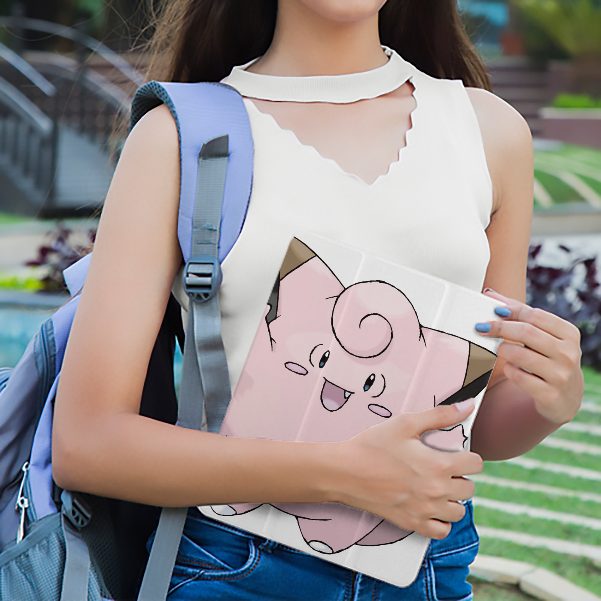 ポケットモンスター Pokémon IPad ケース ペン収納付き 三つ折りスタンド PUレザー×シリコン 対応機種9.5/10.5/10.9インチ