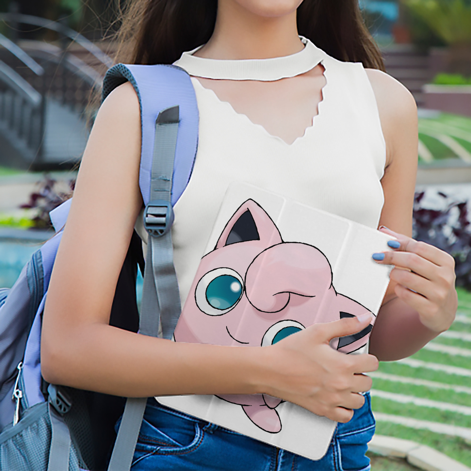 ポケットモンスター Pokémon IPad ケース ペン収納付き 三つ折りスタンド PUレザー×シリコン 対応機種9.5/10.5/10.9インチ