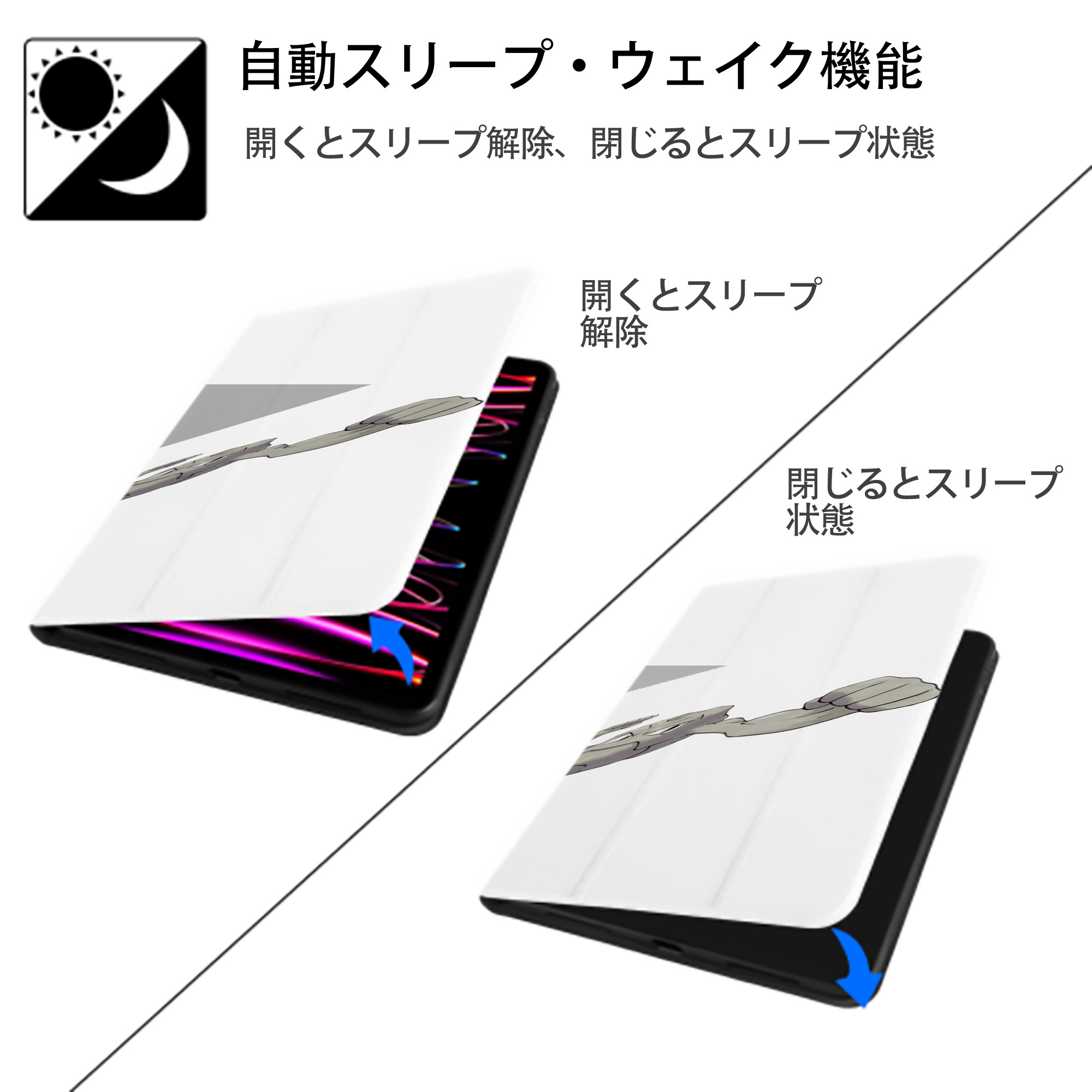 ポケットモンスター Pokémon IPad ケース ペン収納付き 三つ折りスタンド PUレザー×シリコン 対応機種9.5/10.5/10.9インチ
