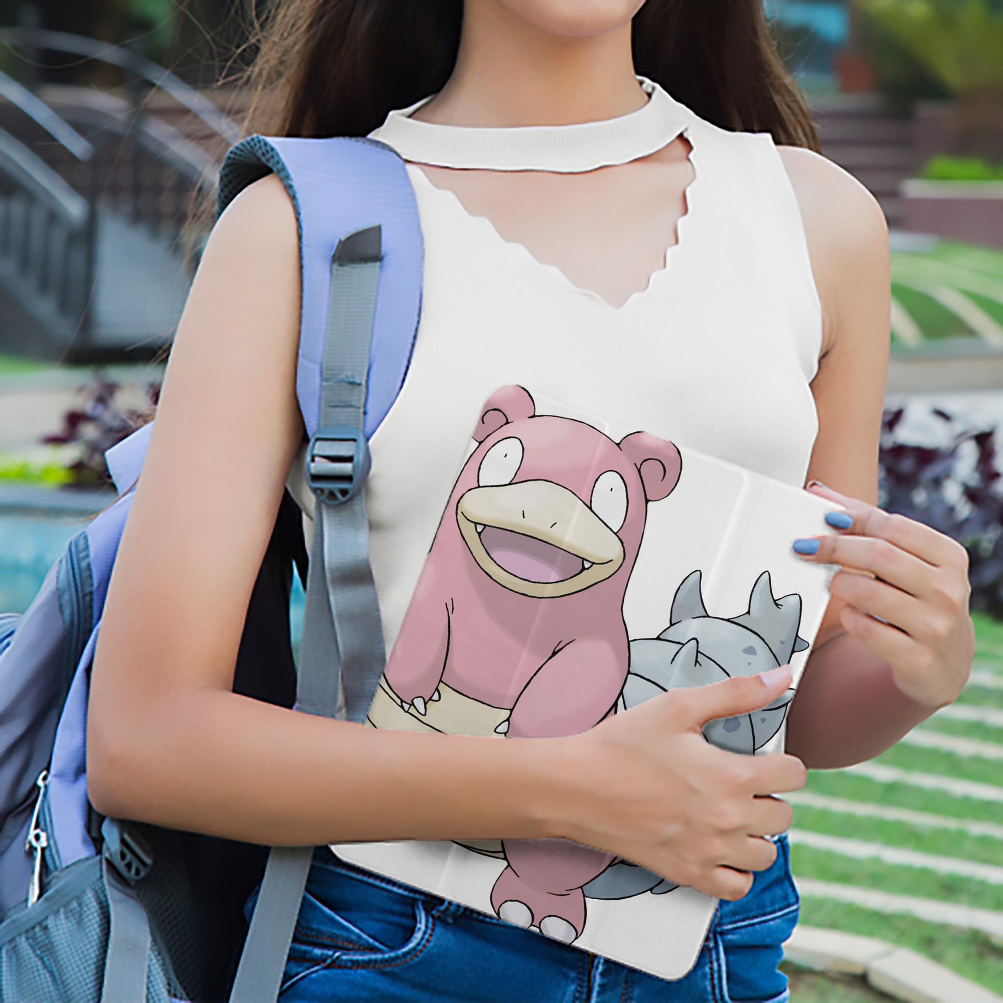ポケットモンスター Pokémon IPad ケース ペン収納付き 三つ折りスタンド PUレザー×シリコン 対応機種9.5/10.5/10.9インチ