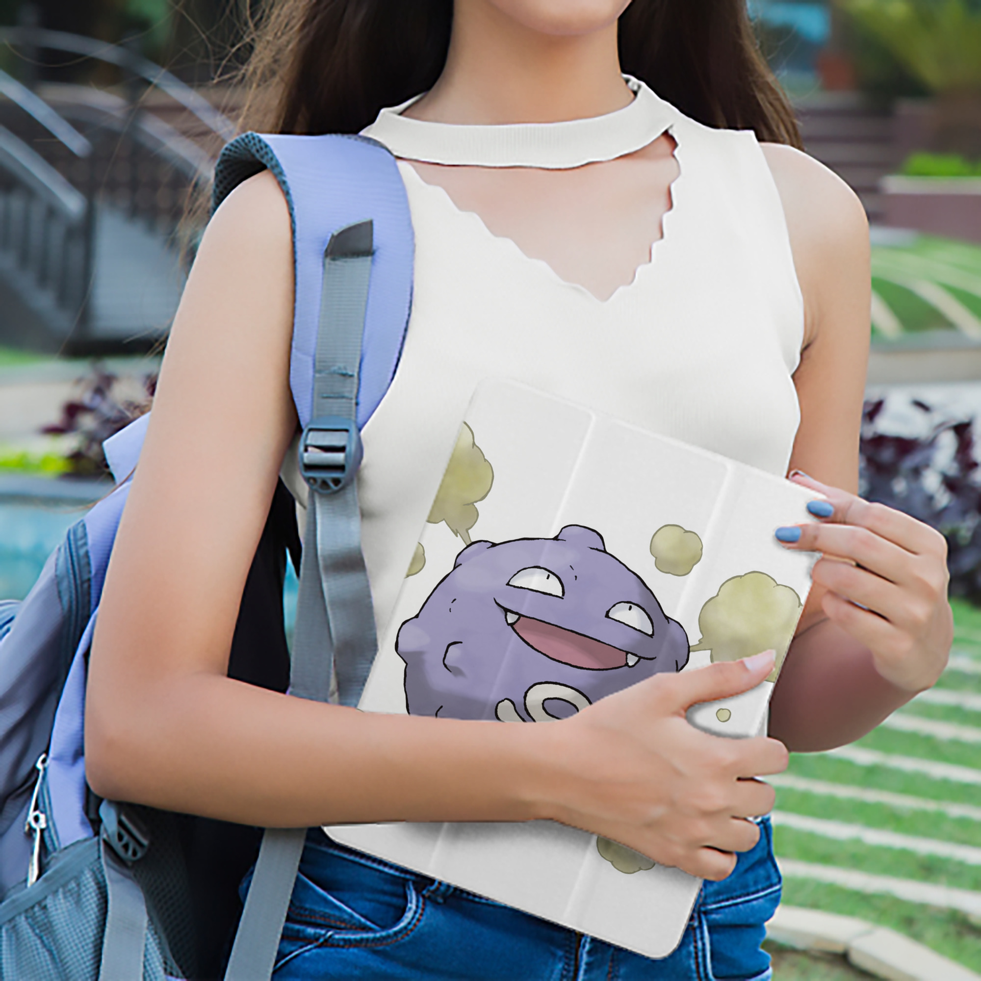 ポケットモンスター Pokémon IPad ケース ペン収納付き 三つ折りスタンド PUレザー×シリコン 対応機種9.5/10.5/10.9インチ