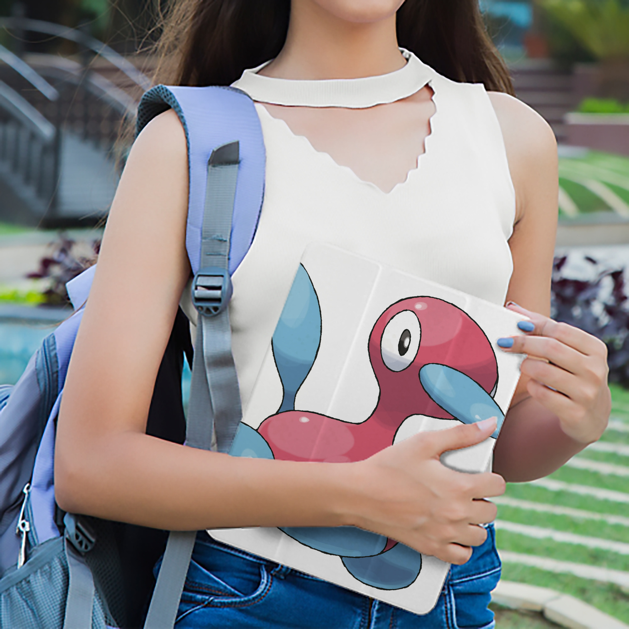 ポケットモンスター Pokémon IPad ケース ペン収納付き 三つ折りスタンド PUレザー×シリコン 対応機種9.5/10.5/10.9インチ