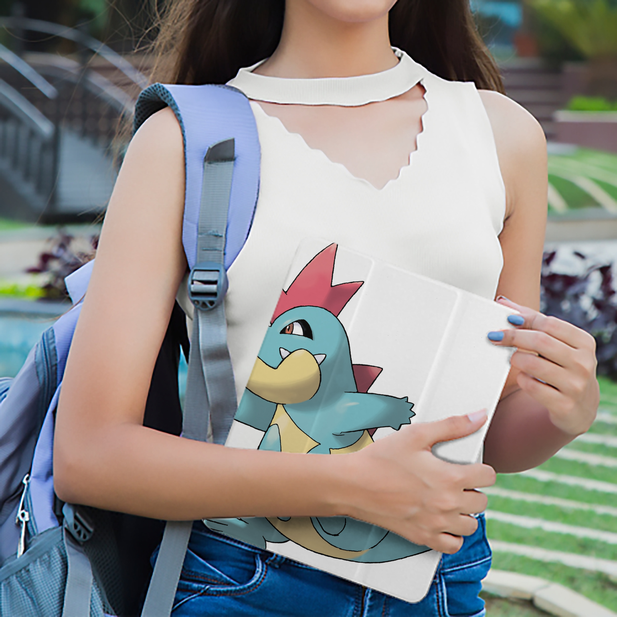 ポケットモンスター Pokémon IPad ケース ペン収納付き 三つ折りスタンド PUレザー×シリコン 対応機種9.5/10.5/10.9インチ